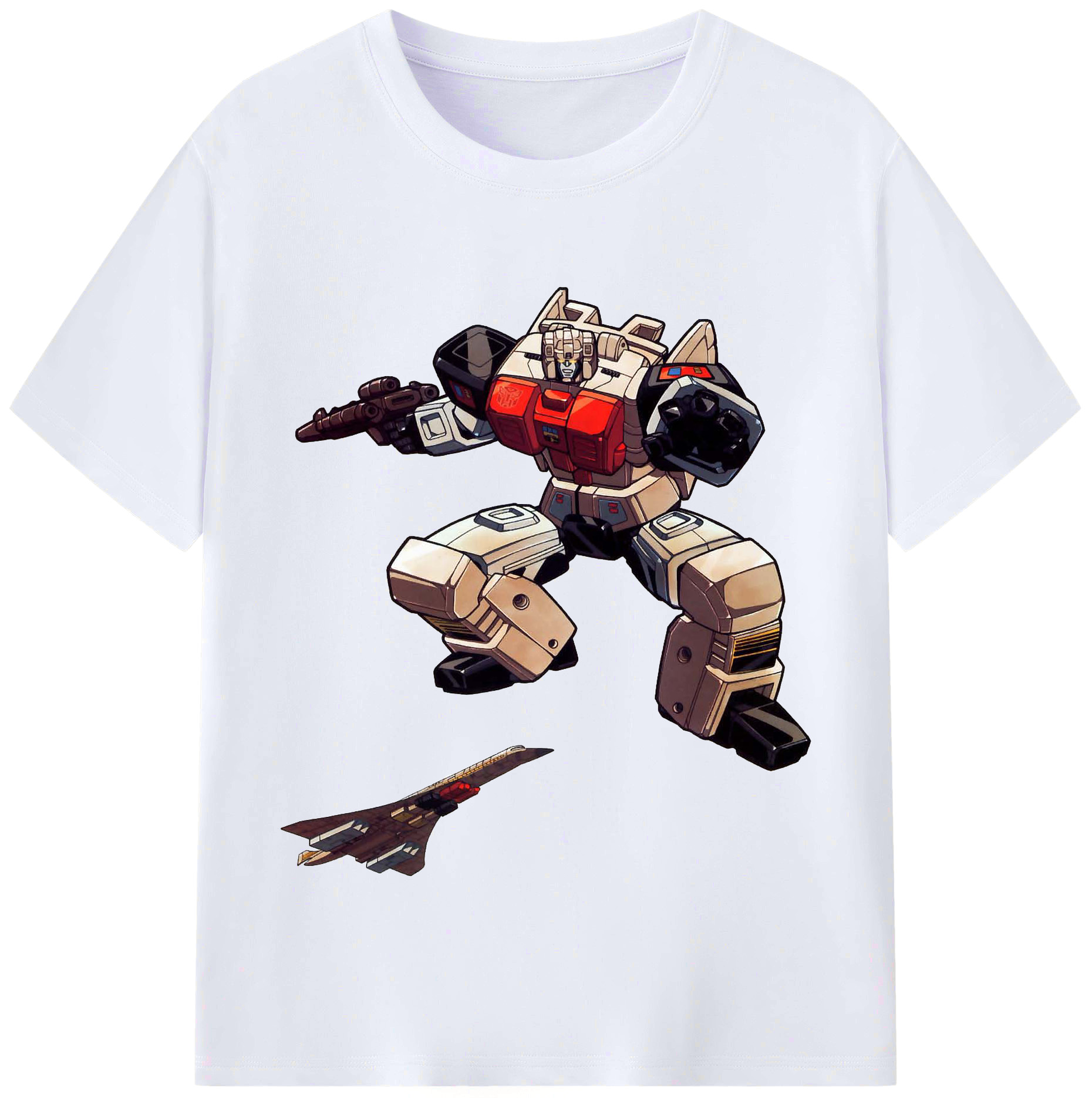 （画像用）  レディースカジュアルプリントTシャツ（綿100％）