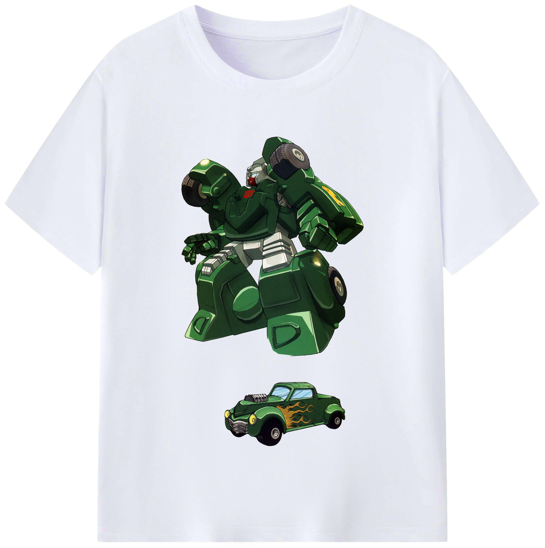 （画像用）  レディースカジュアルプリントTシャツ（綿100％）