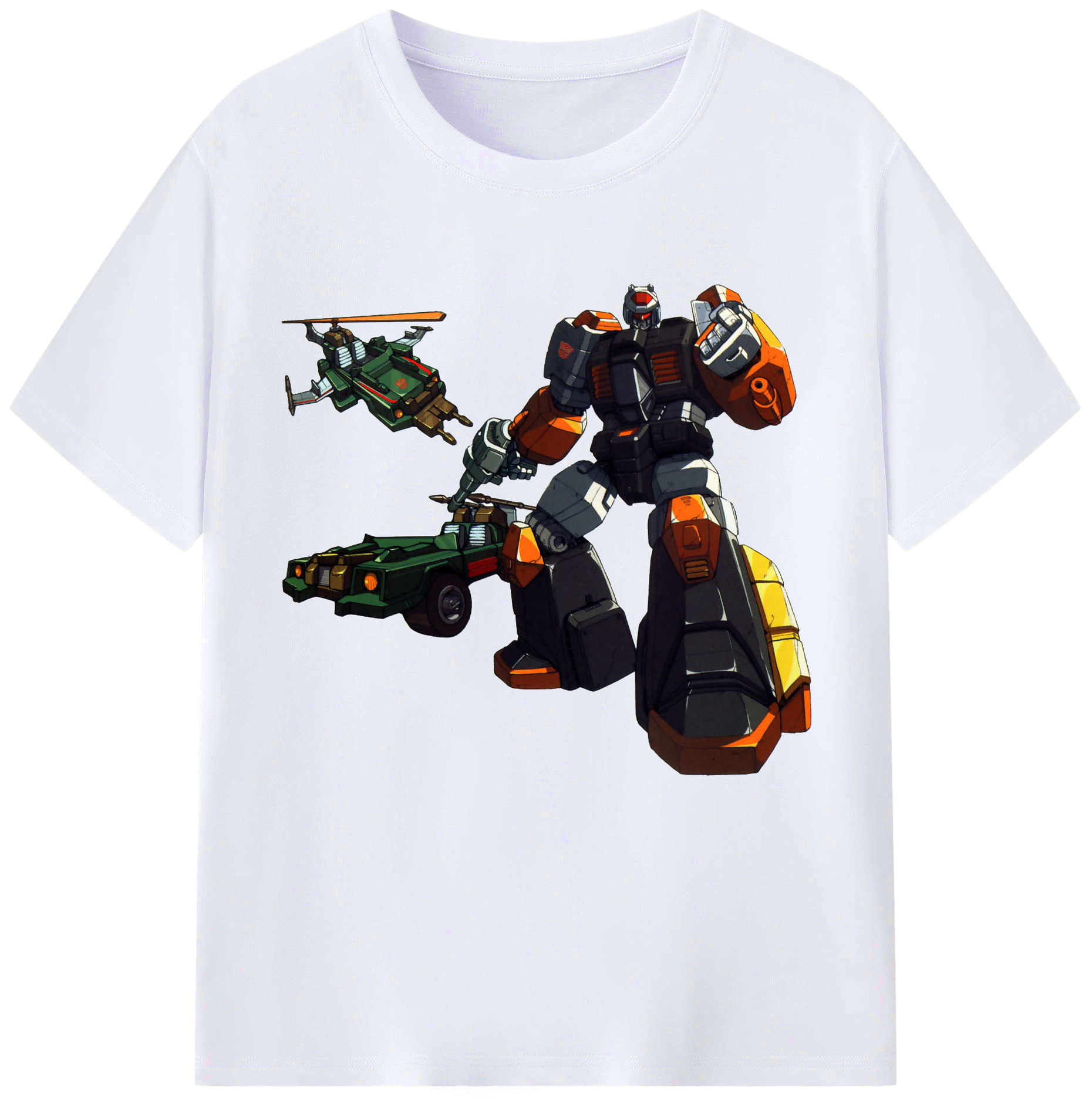 （画像用）  レディースカジュアルプリントTシャツ（綿100％）
