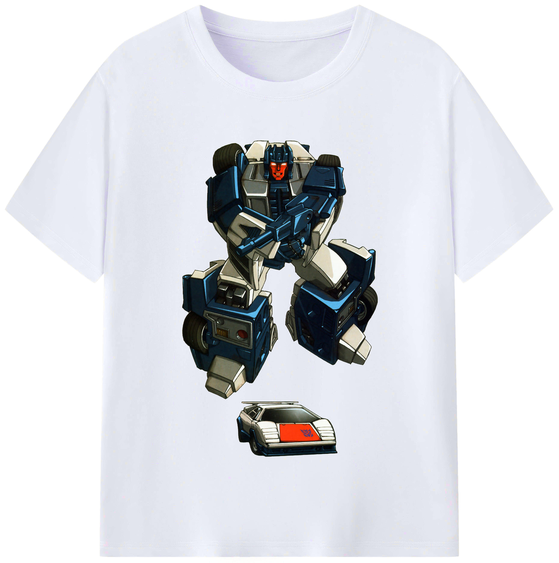 （画像用）  レディースカジュアルプリントTシャツ（綿100％）