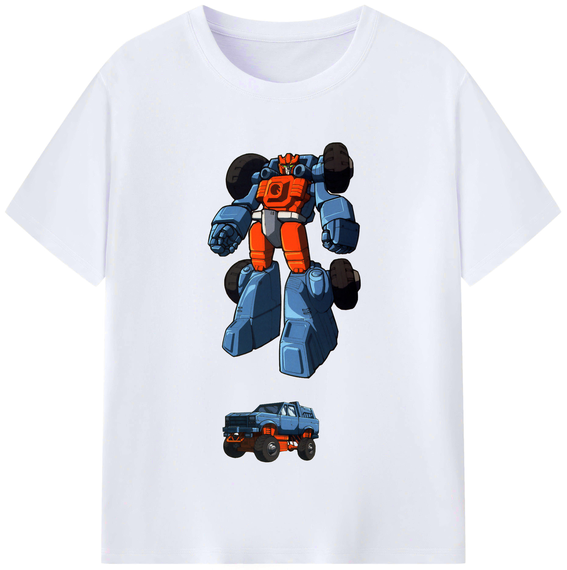 （画像用）  レディースカジュアルプリントTシャツ（綿100％）