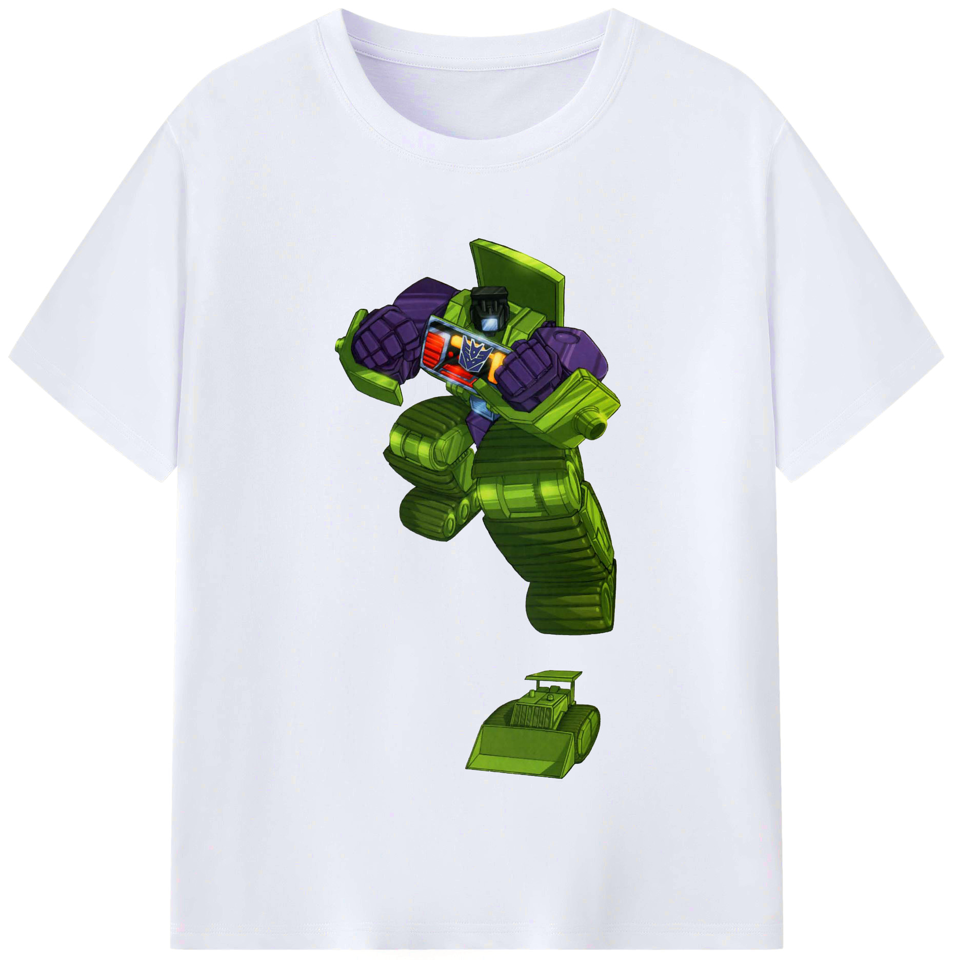 （画像用）  レディースカジュアルプリントTシャツ（綿100％）