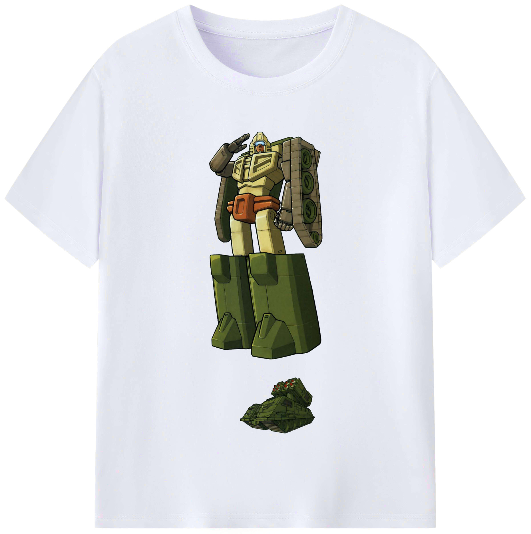 （画像用）  レディースカジュアルプリントTシャツ（綿100％）