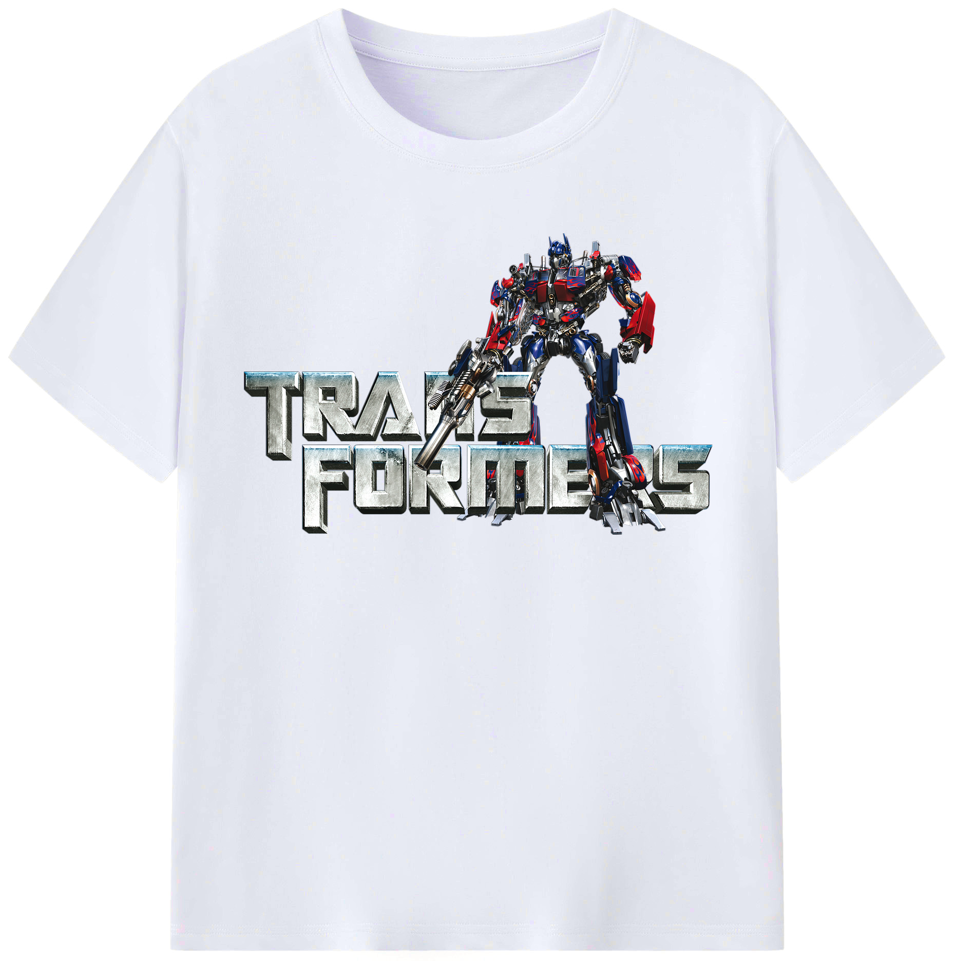 （画像用）  レディースカジュアルプリントTシャツ（綿100％）