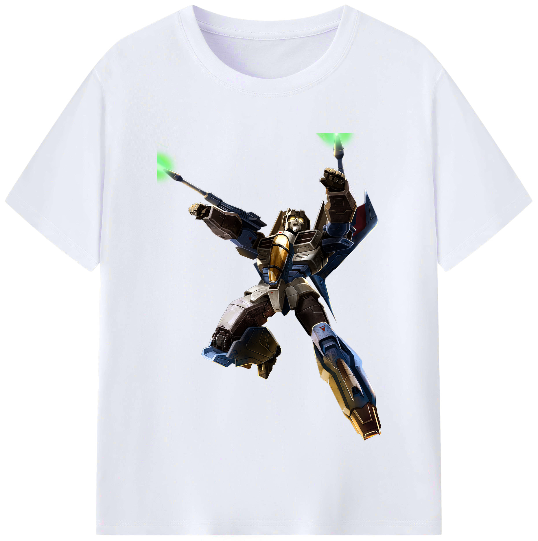（画像用）  レディースカジュアルプリントTシャツ（綿100％）