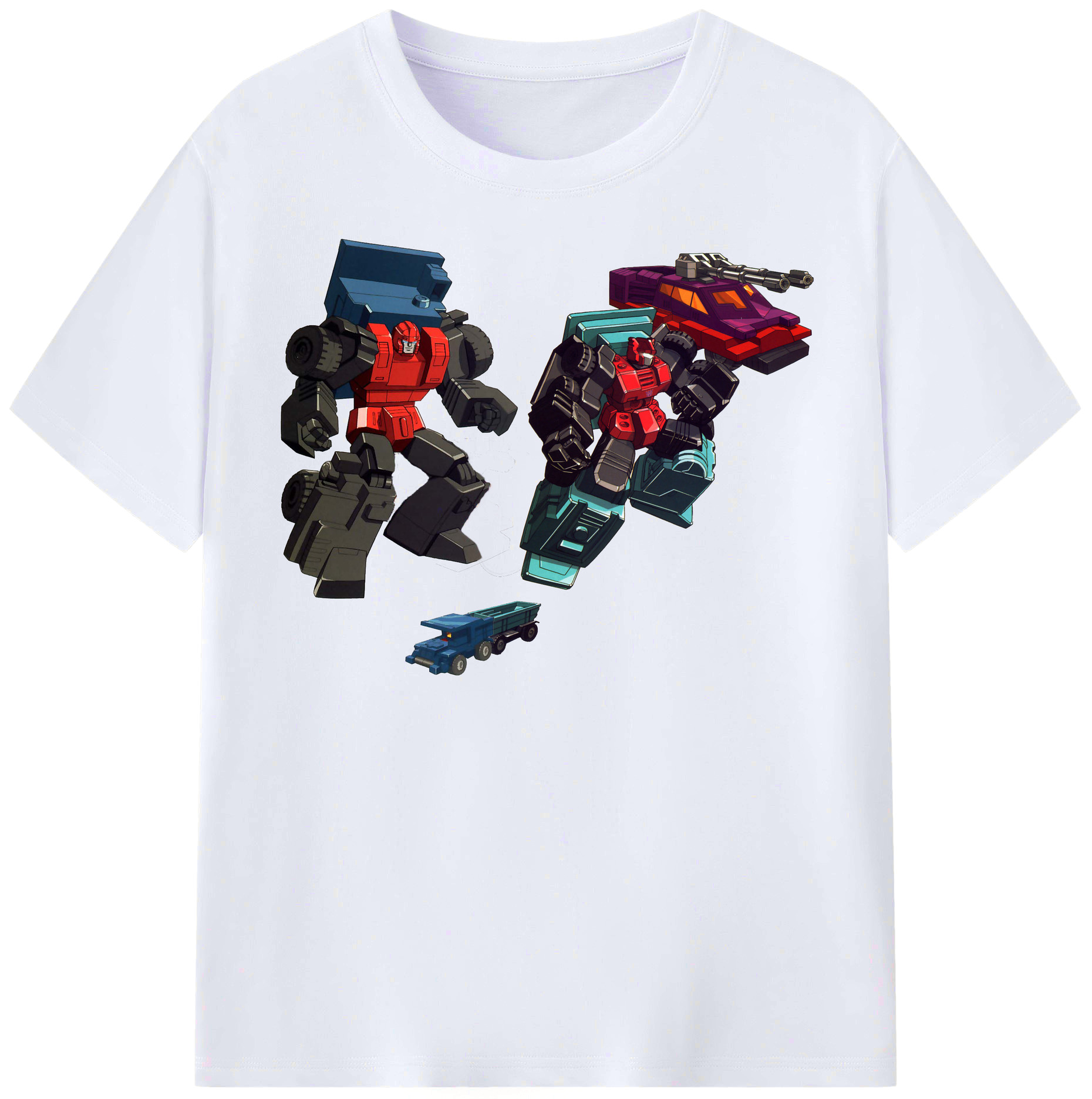 （画像用）  レディースカジュアルプリントTシャツ（綿100％）