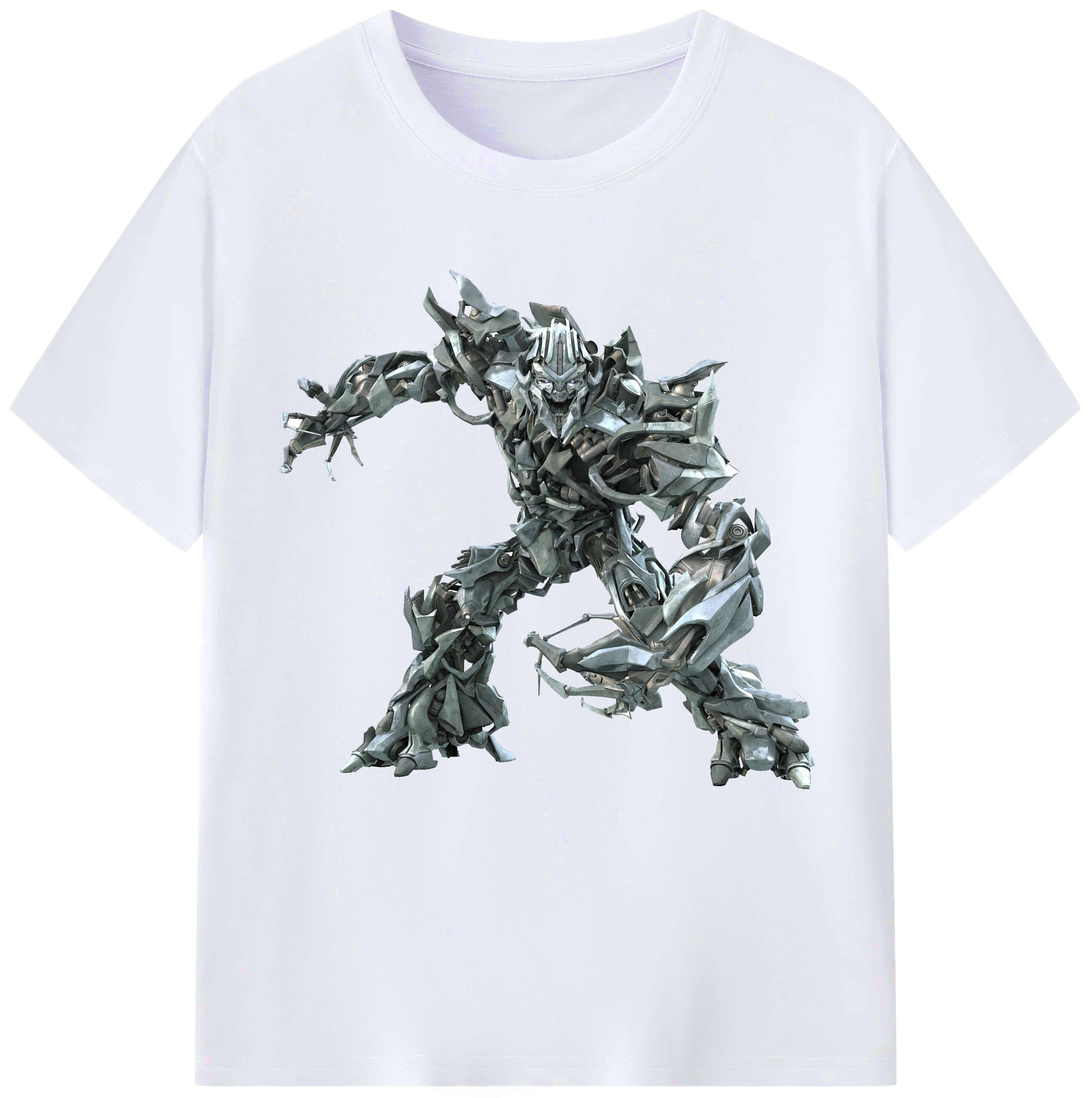 （画像用）  レディースカジュアルプリントTシャツ（綿100％）