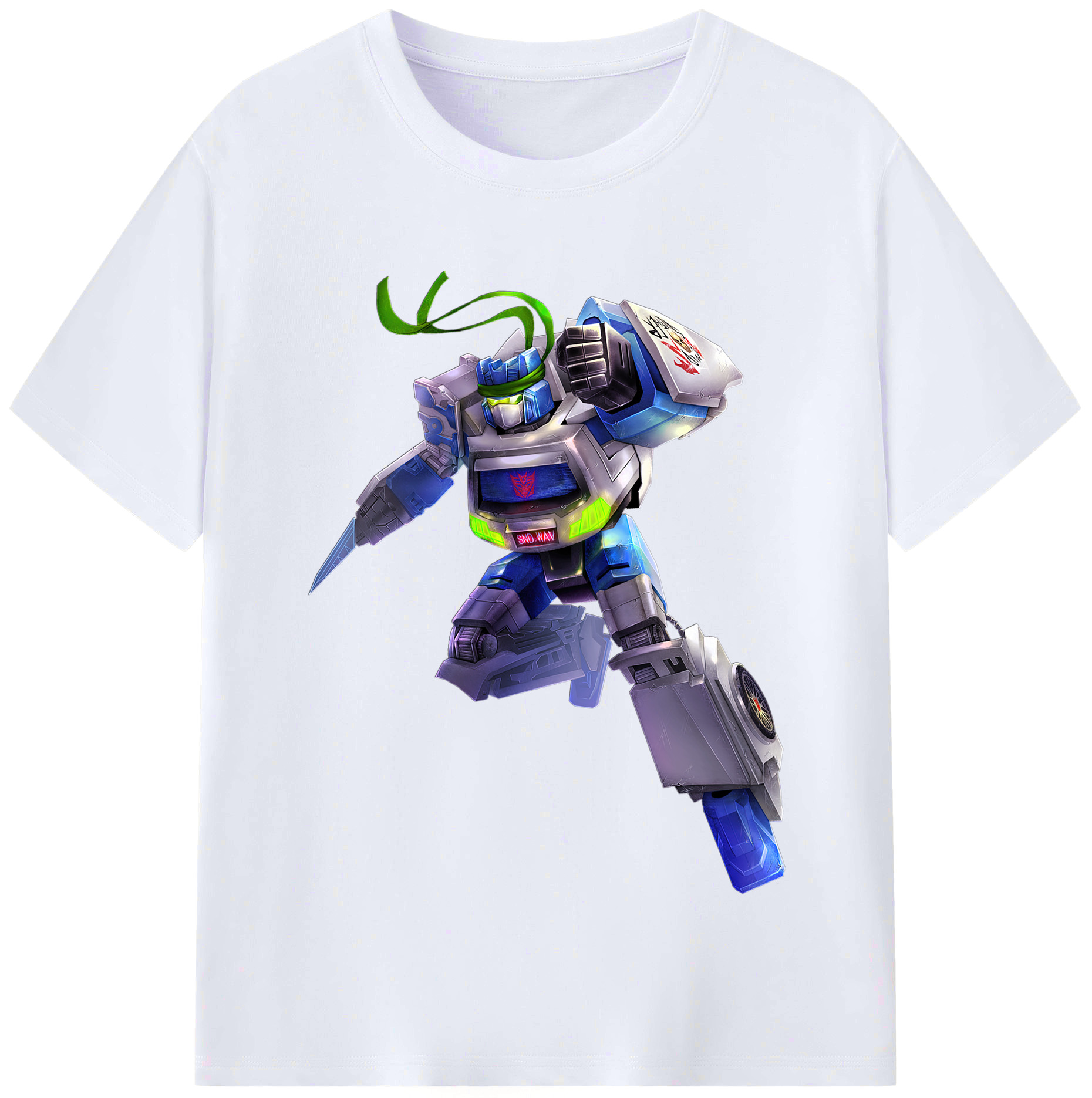 （画像用）  レディースカジュアルプリントTシャツ（綿100％）
