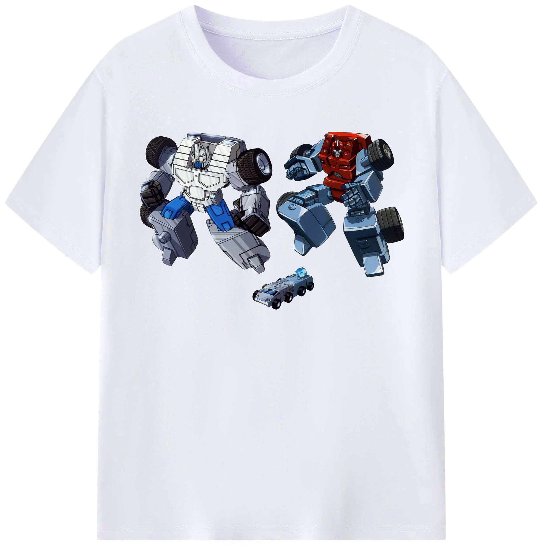 （画像用）  レディースカジュアルプリントTシャツ（綿100％）
