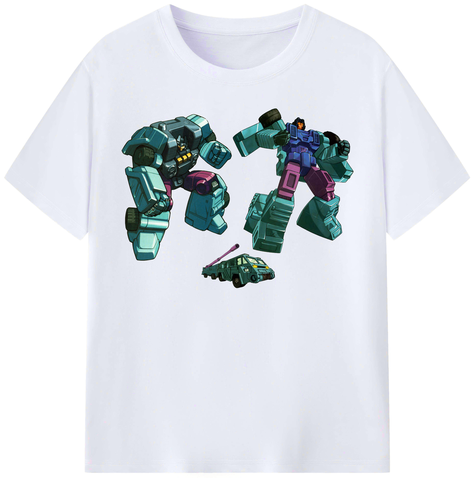 （画像用）  レディースカジュアルプリントTシャツ（綿100％）