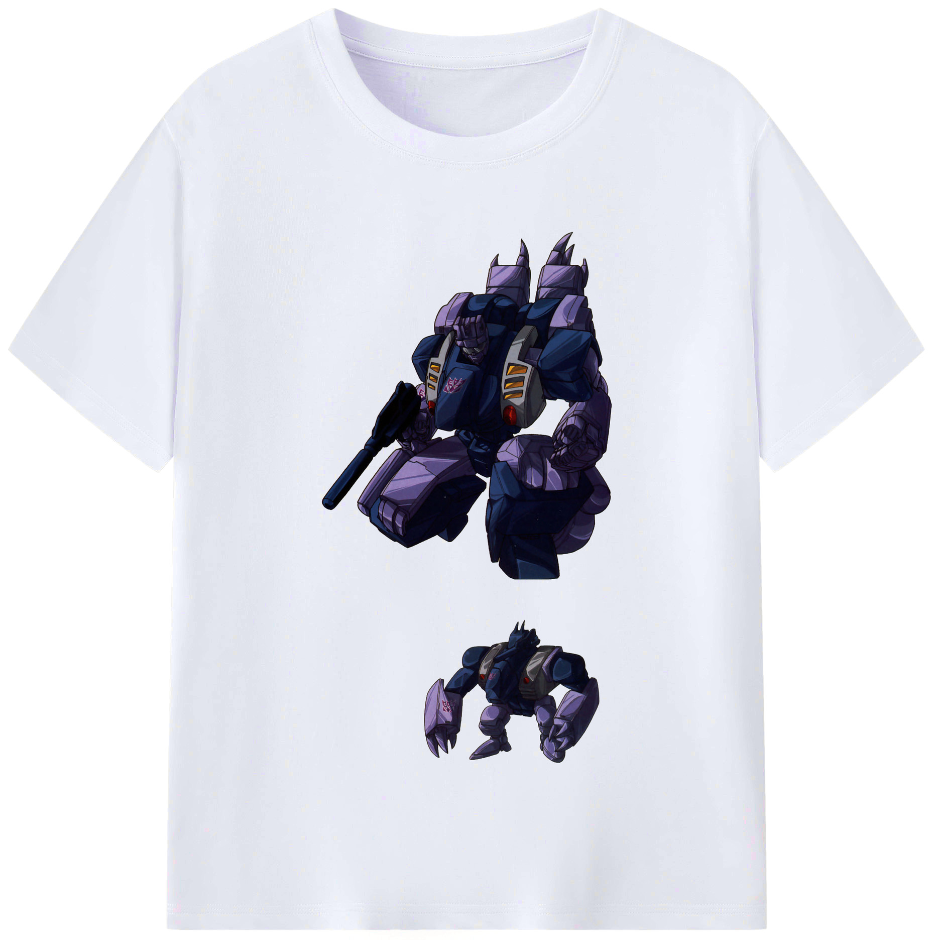 （画像用）  レディースカジュアルプリントTシャツ（綿100％）