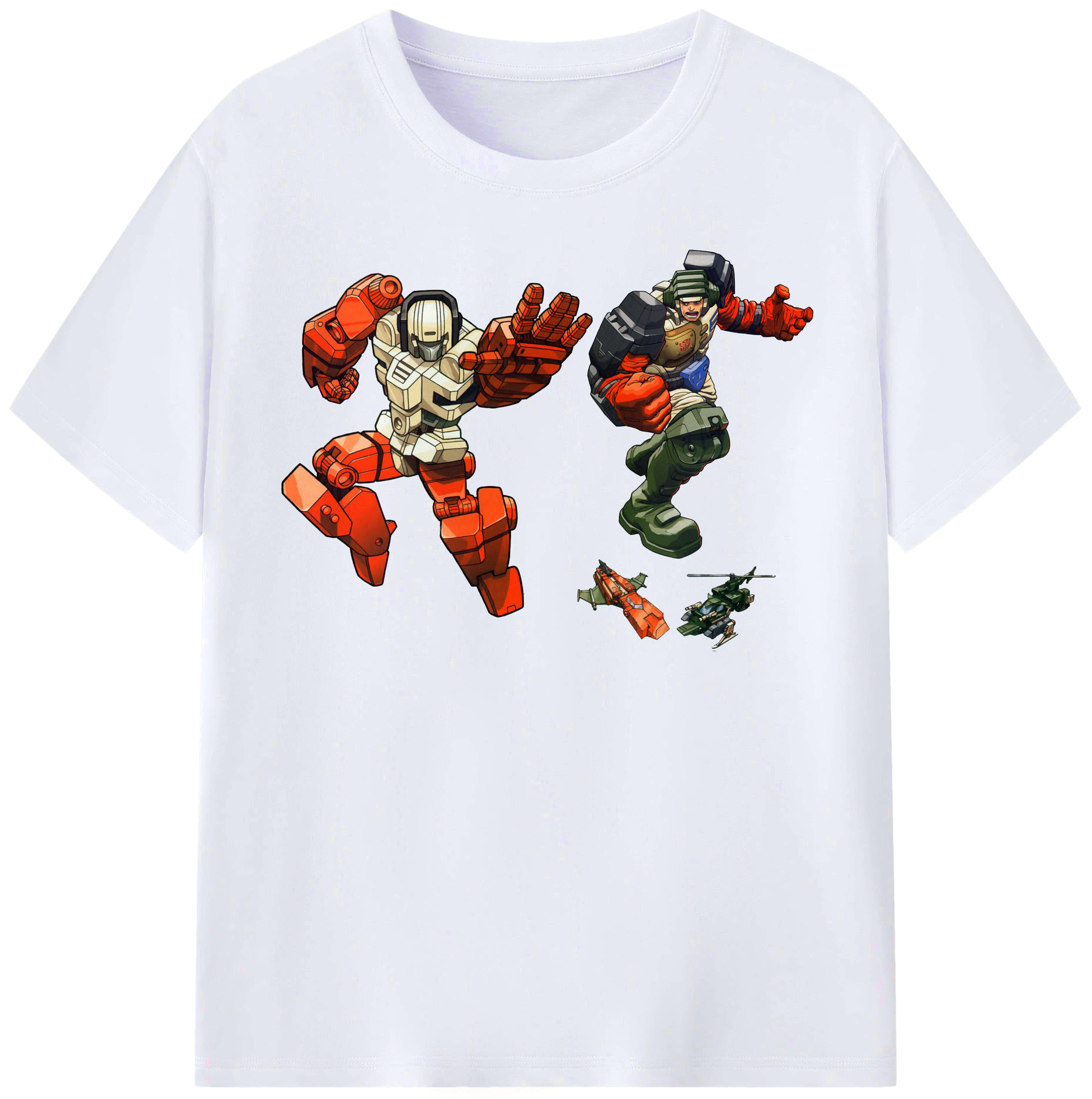 （画像用）  レディースカジュアルプリントTシャツ（綿100％）