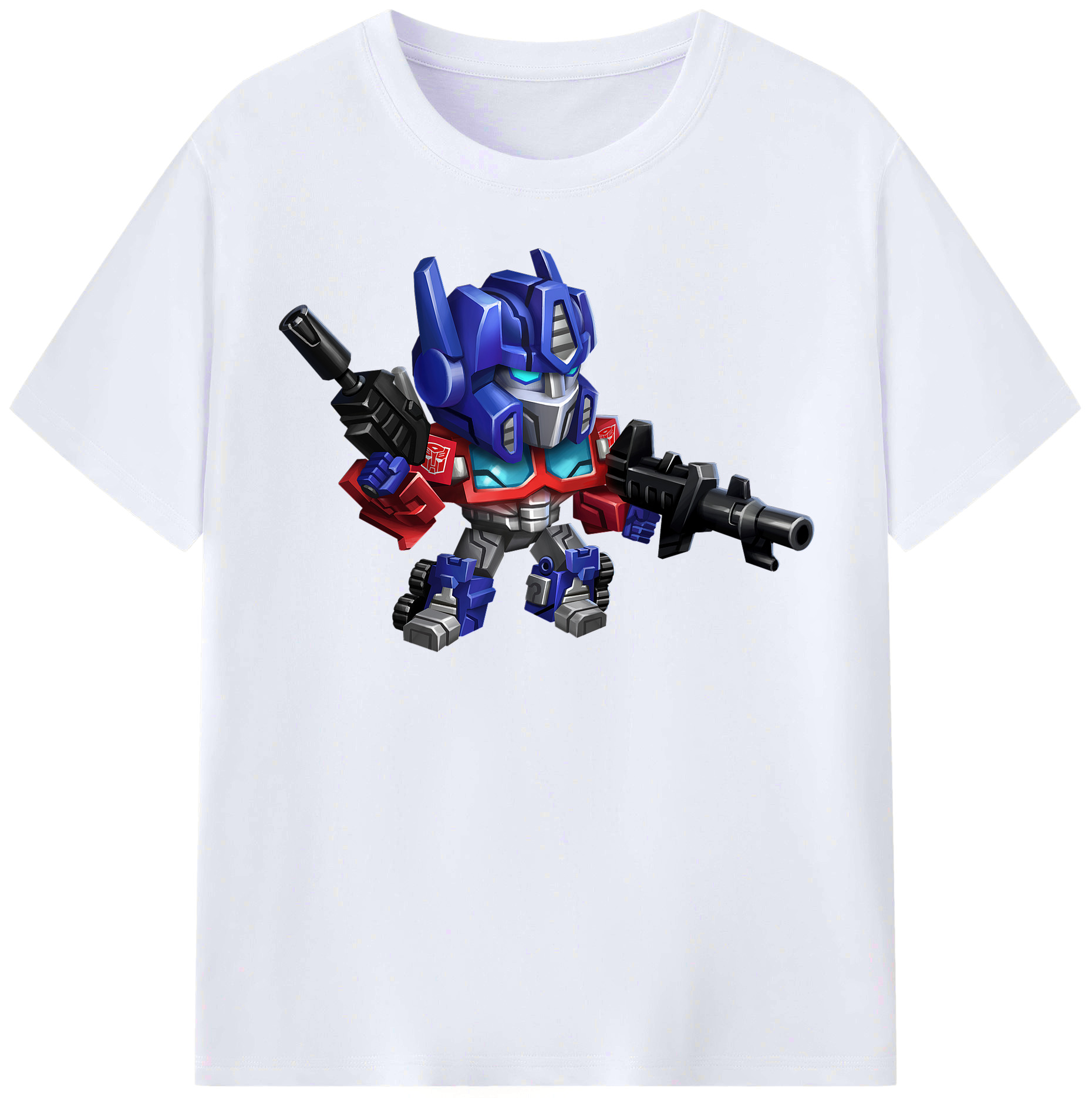 （画像用）  レディースカジュアルプリントTシャツ（綿100％）