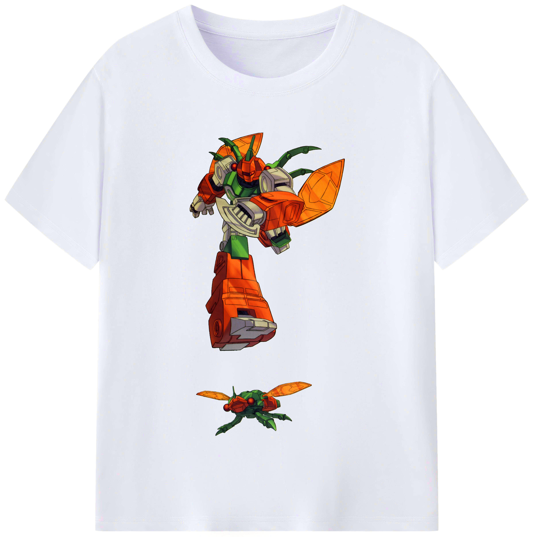 （画像用）  レディースカジュアルプリントTシャツ（綿100％）