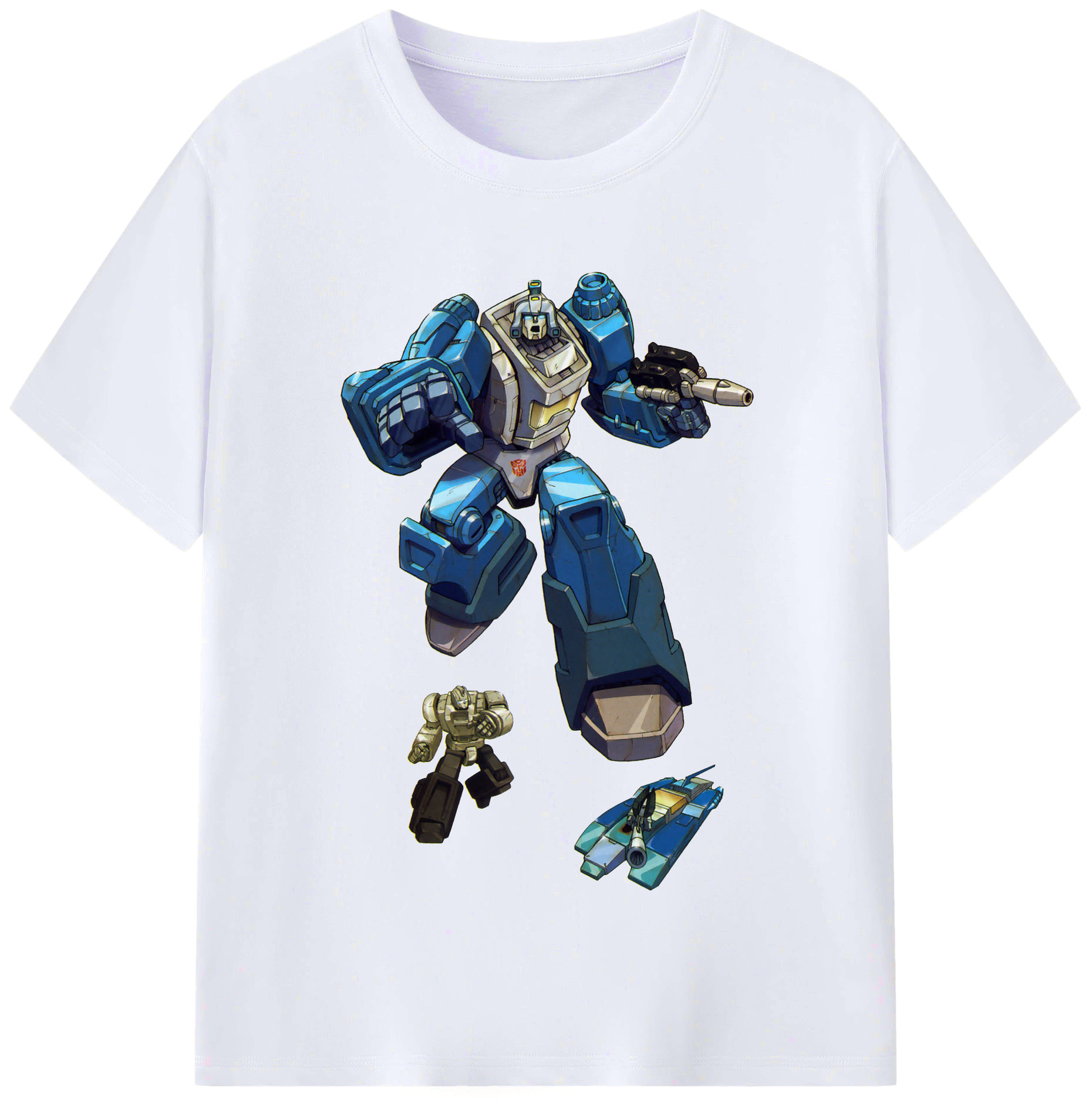 （画像用）  レディースカジュアルプリントTシャツ（綿100％）