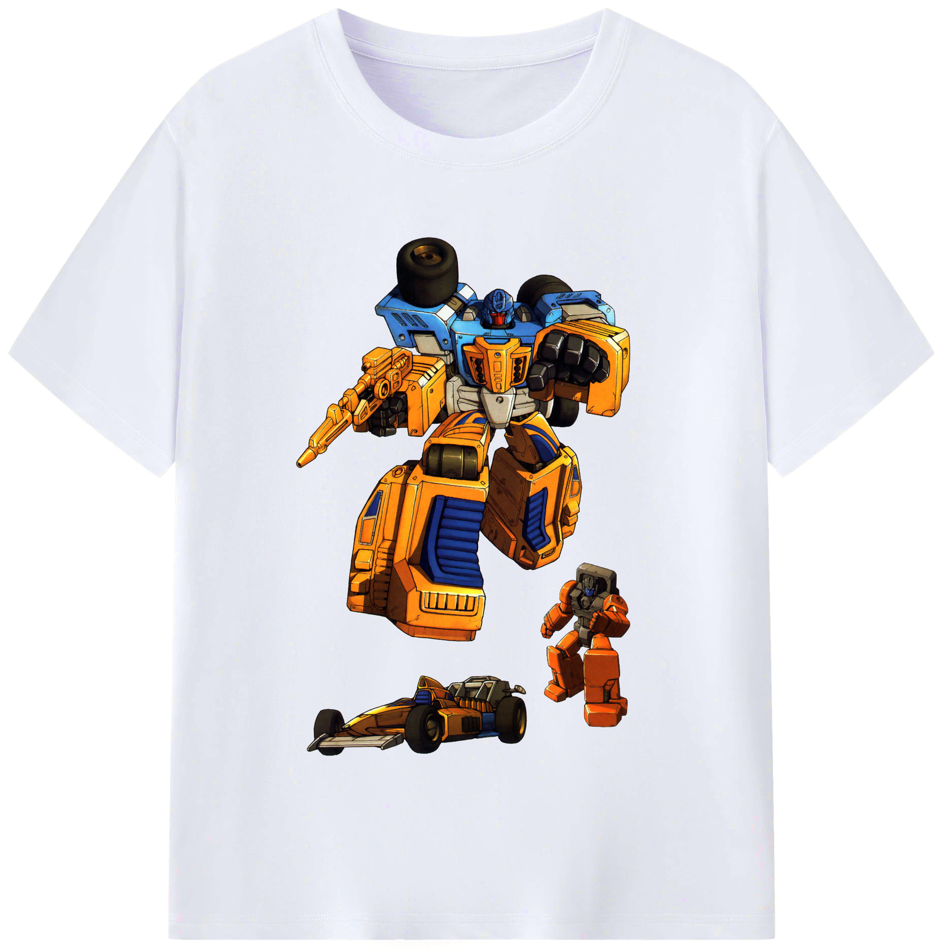 （画像用）  レディースカジュアルプリントTシャツ（綿100％）