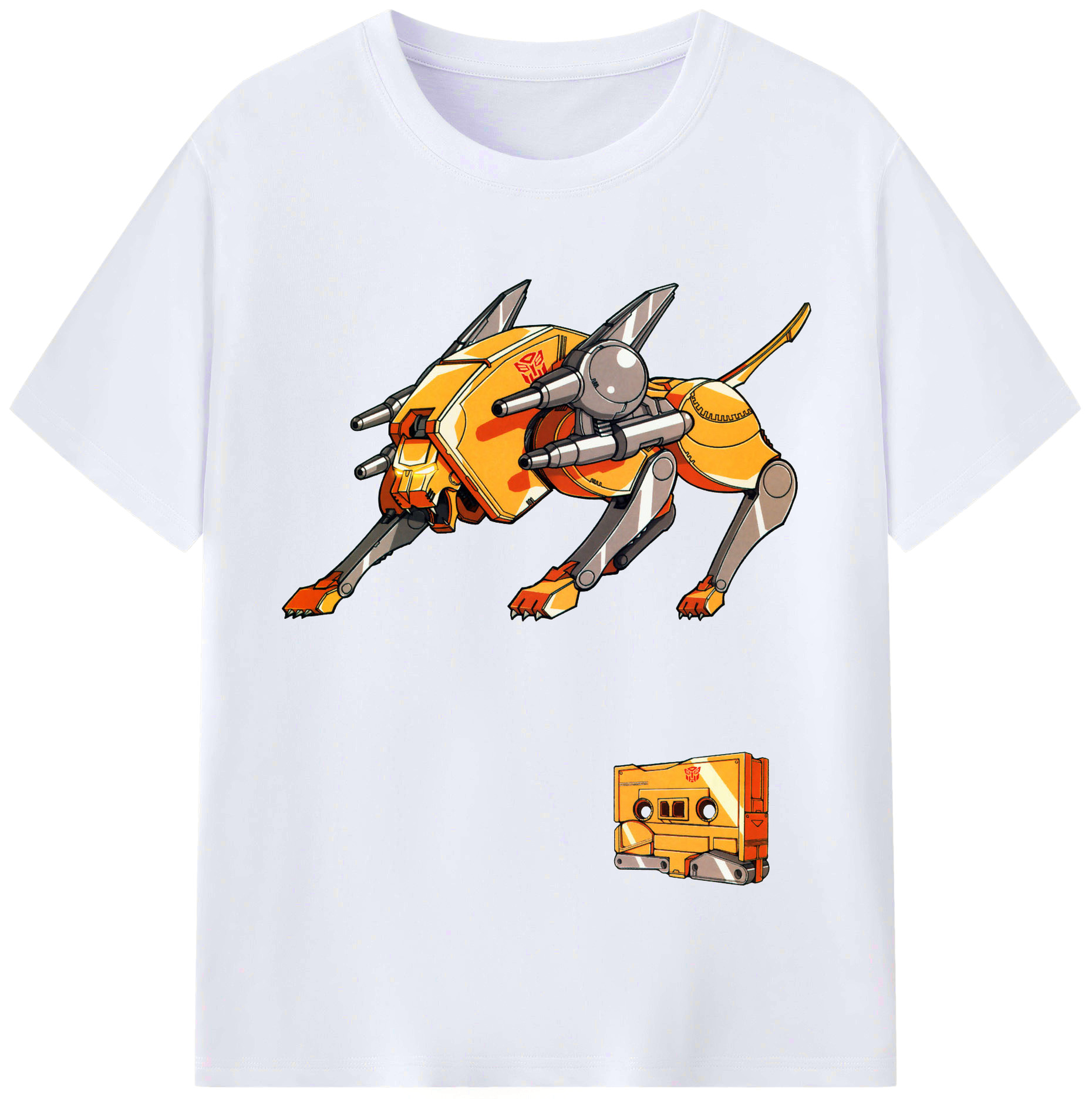 （画像用）  レディースカジュアルプリントTシャツ（綿100％）