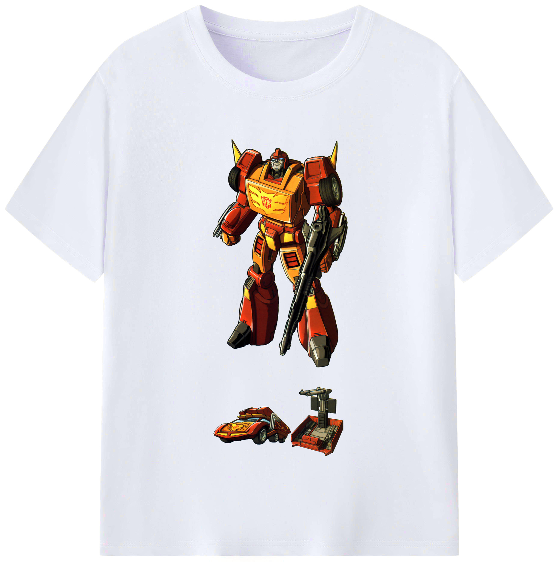 （画像用）  レディースカジュアルプリントTシャツ（綿100％）