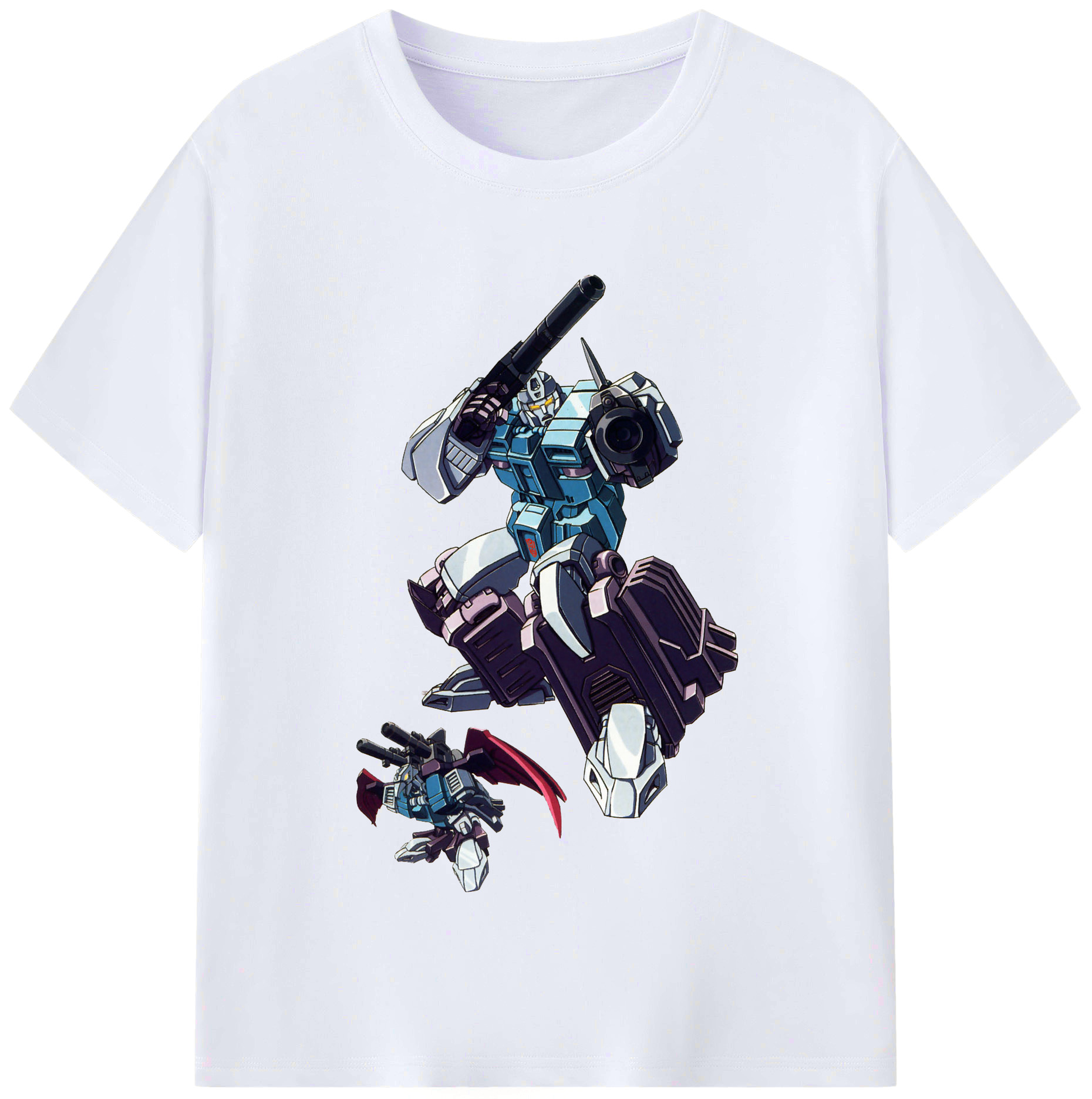 （画像用）  レディースカジュアルプリントTシャツ（綿100％）