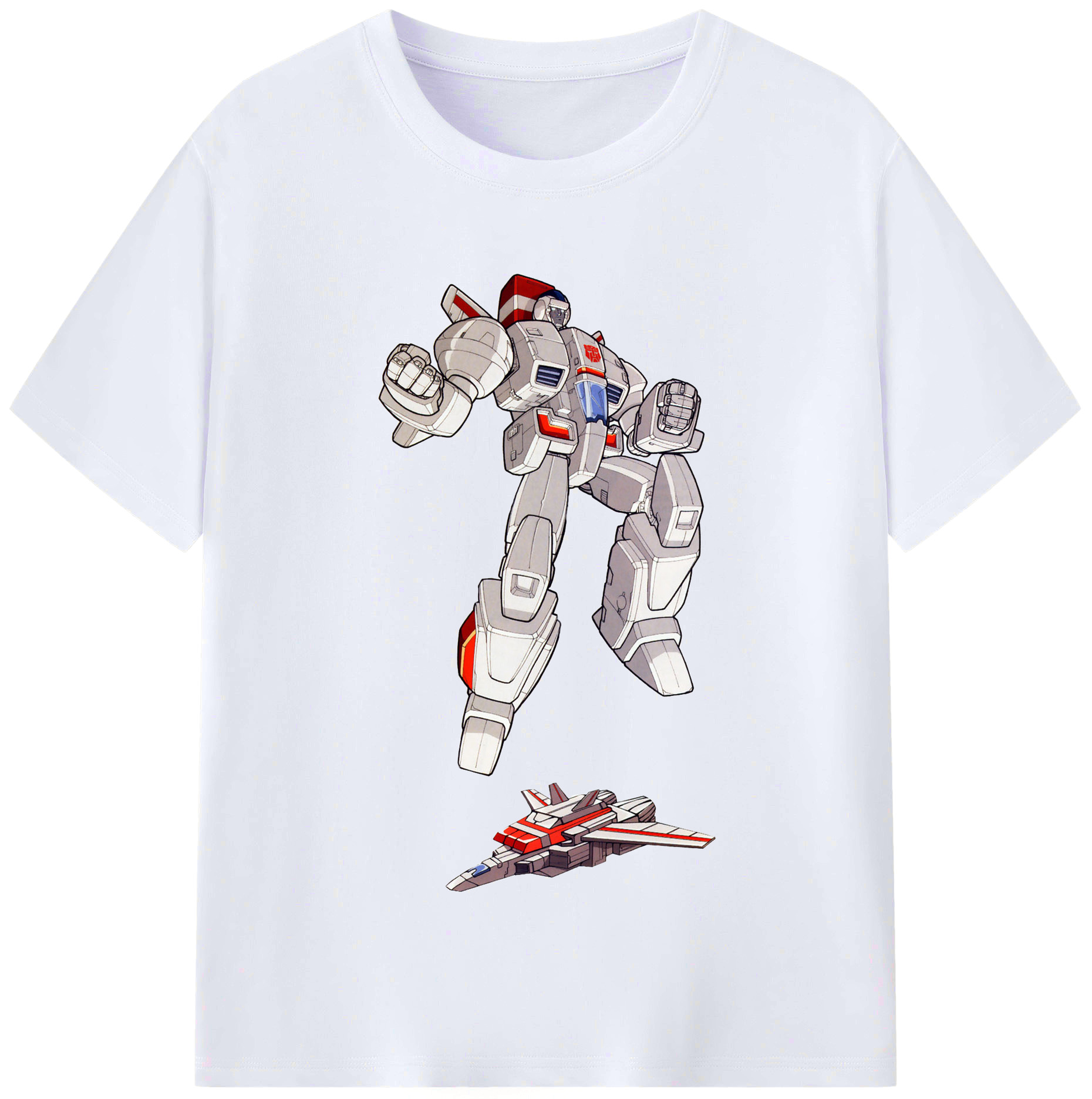 （画像用）  レディースカジュアルプリントTシャツ（綿100％）