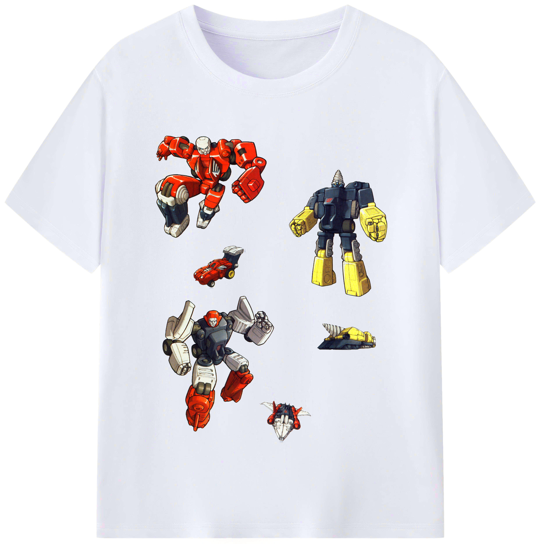 （画像用）  レディースカジュアルプリントTシャツ（綿100％）