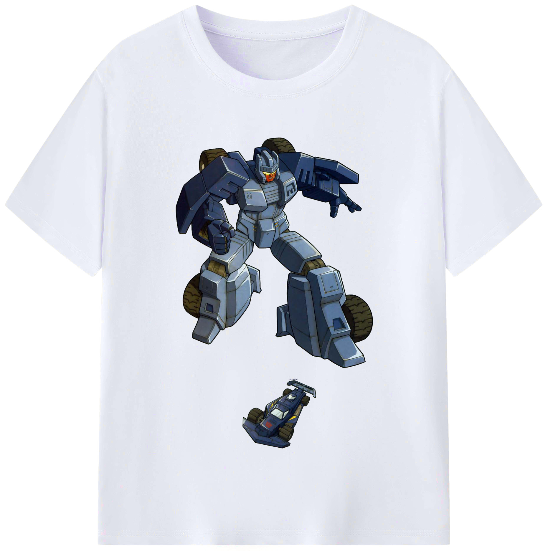 （画像用）  レディースカジュアルプリントTシャツ（綿100％）