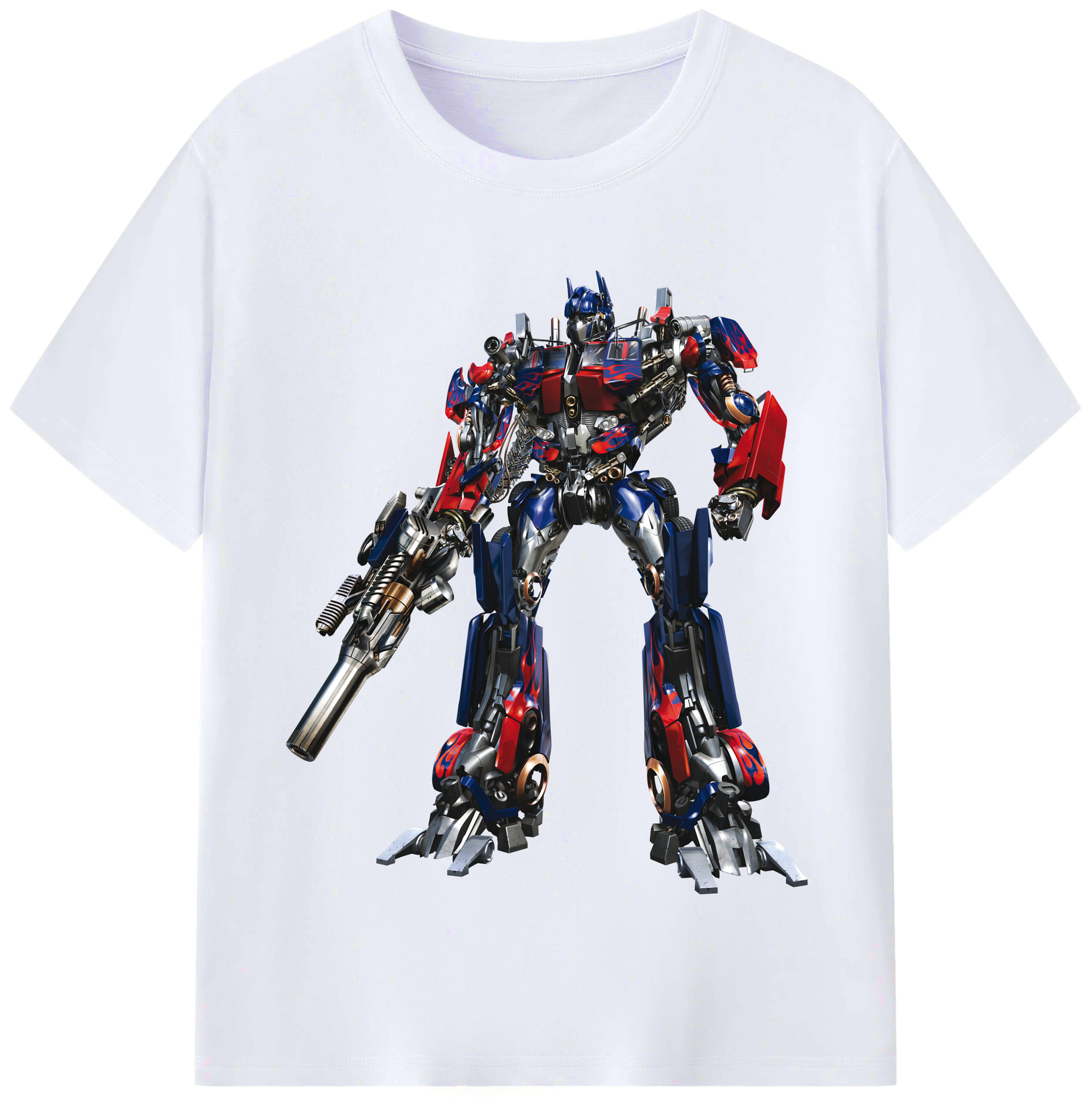 （画像用）  レディースカジュアルプリントTシャツ（綿100％）