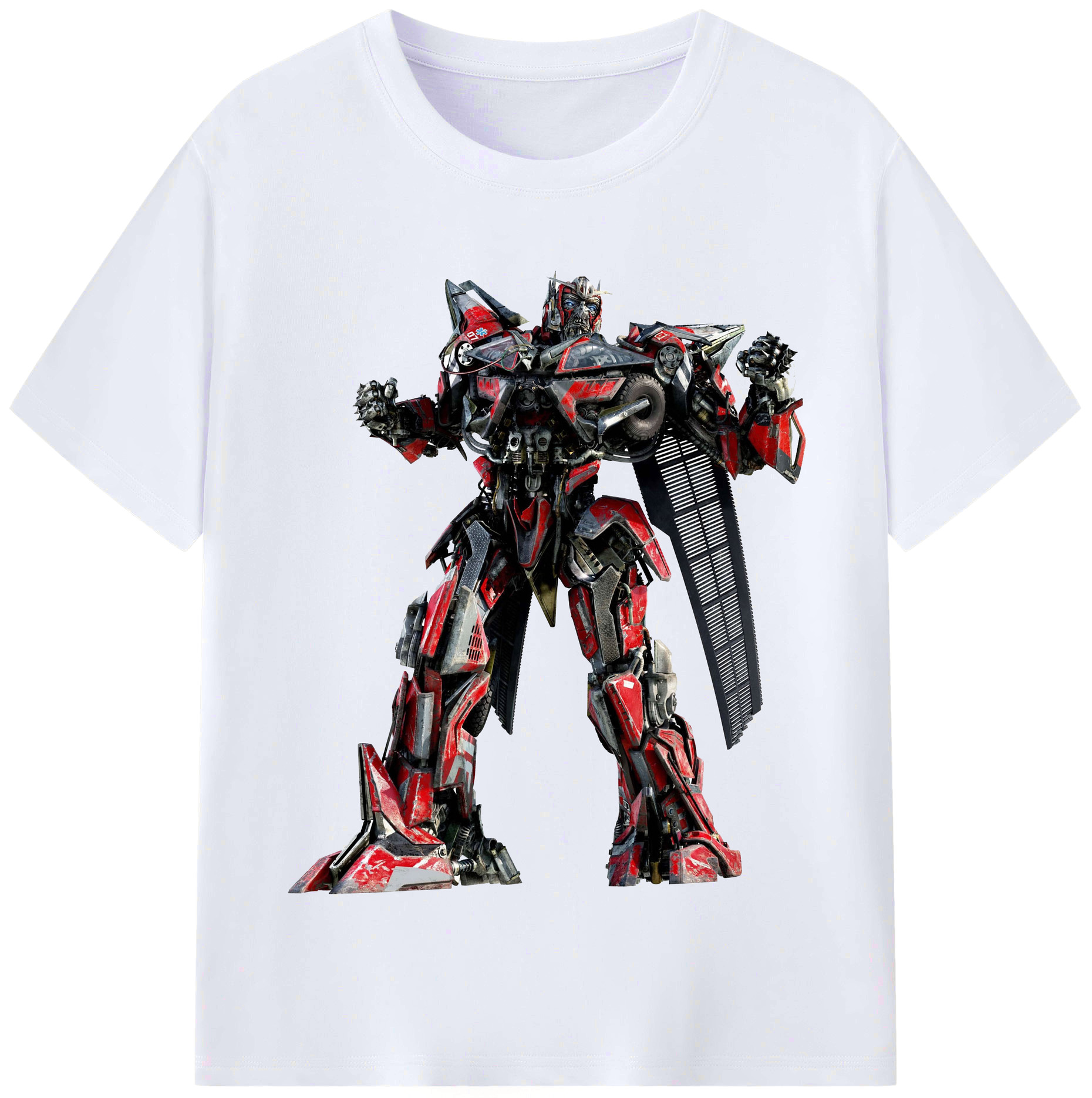 （画像用）  レディースカジュアルプリントTシャツ（綿100％）