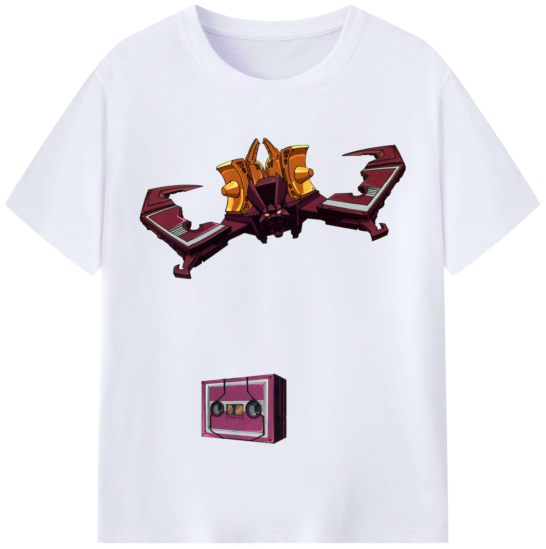 （画像用）  レディースカジュアルプリントTシャツ（綿100％）