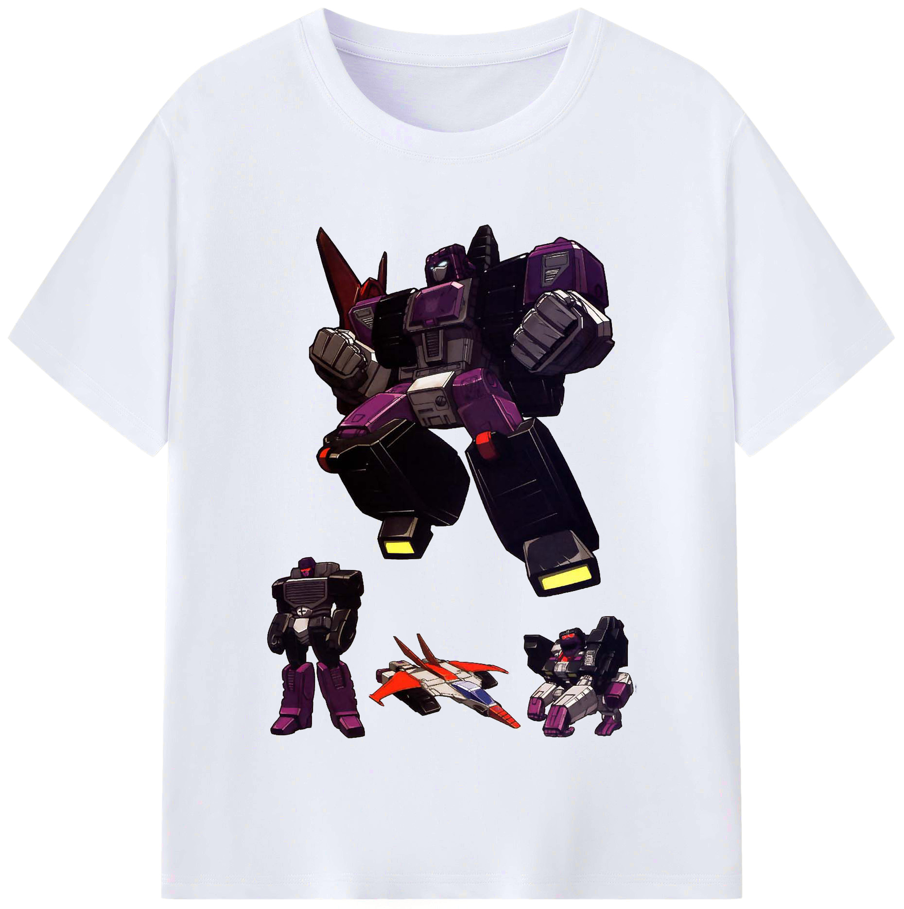 （画像用）  レディースカジュアルプリントTシャツ（綿100％）