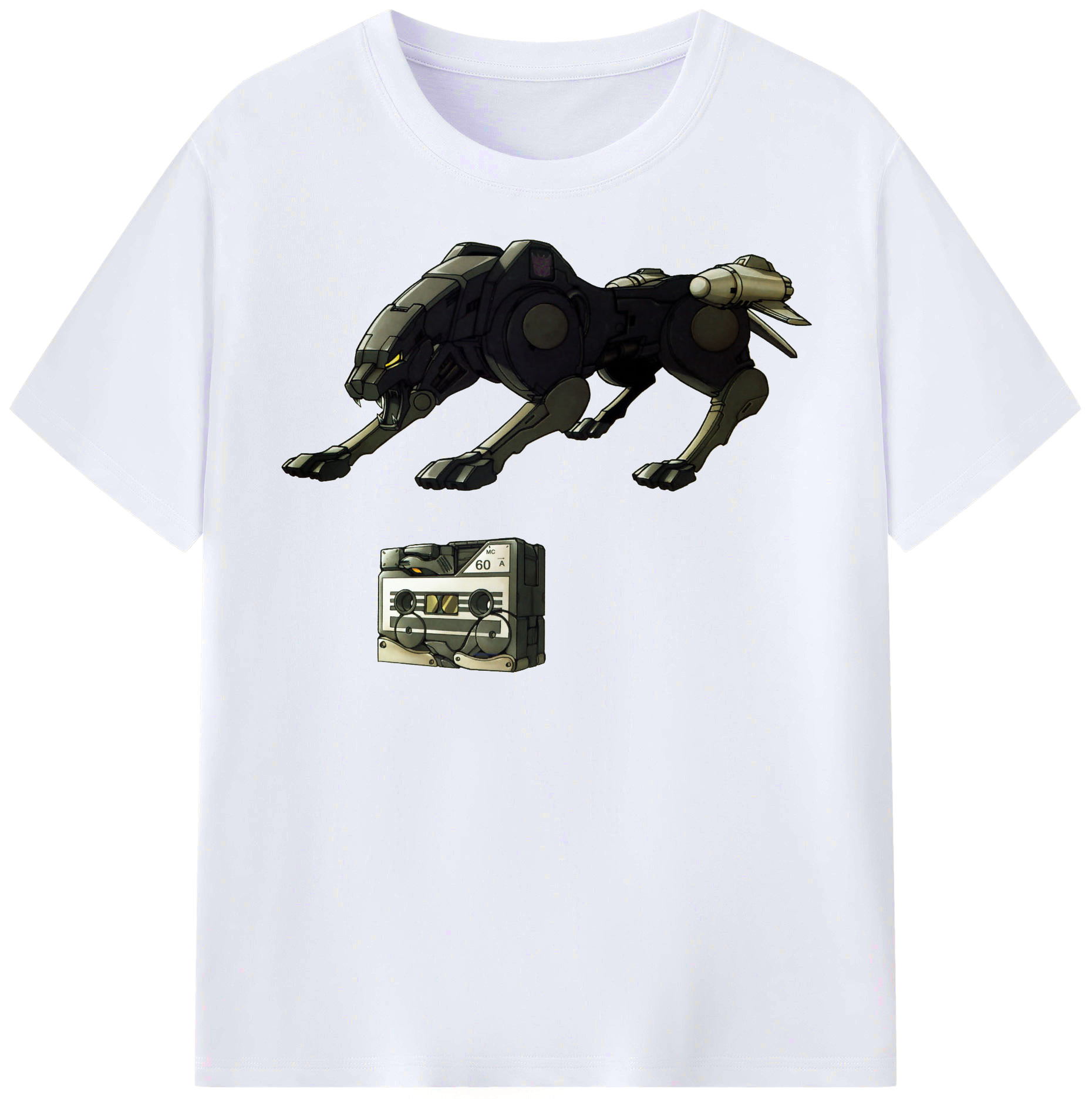 （画像用）  レディースカジュアルプリントTシャツ（綿100％）