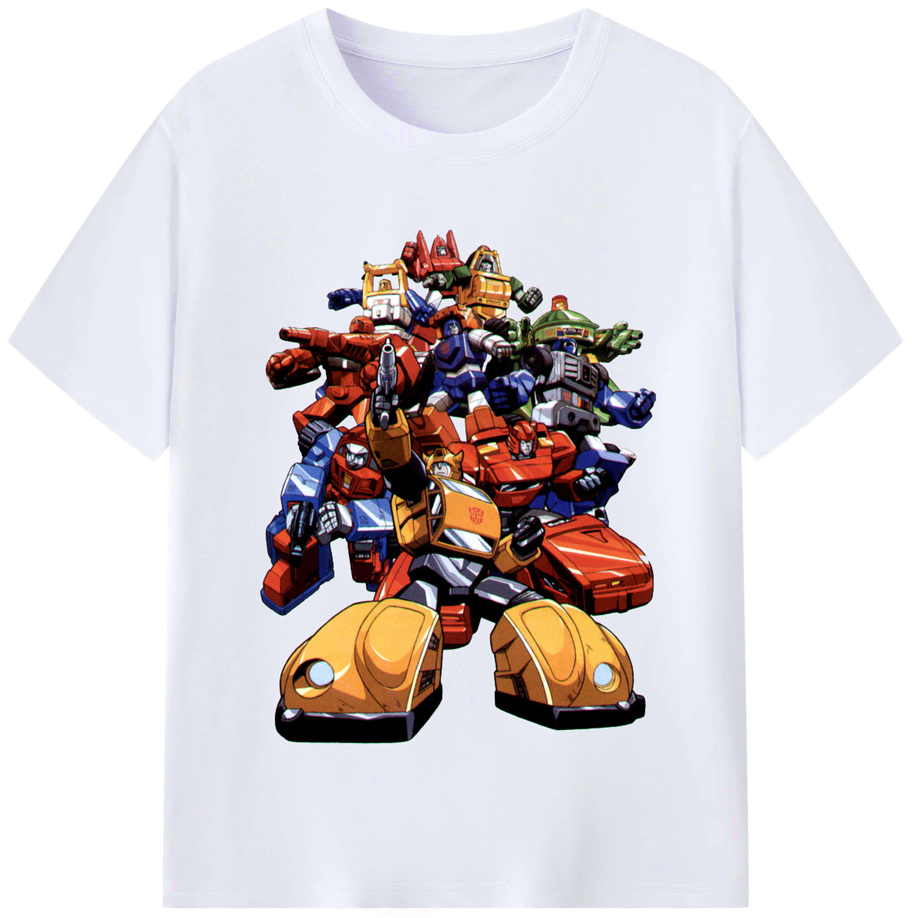 （画像用）  レディースカジュアルプリントTシャツ（綿100％）