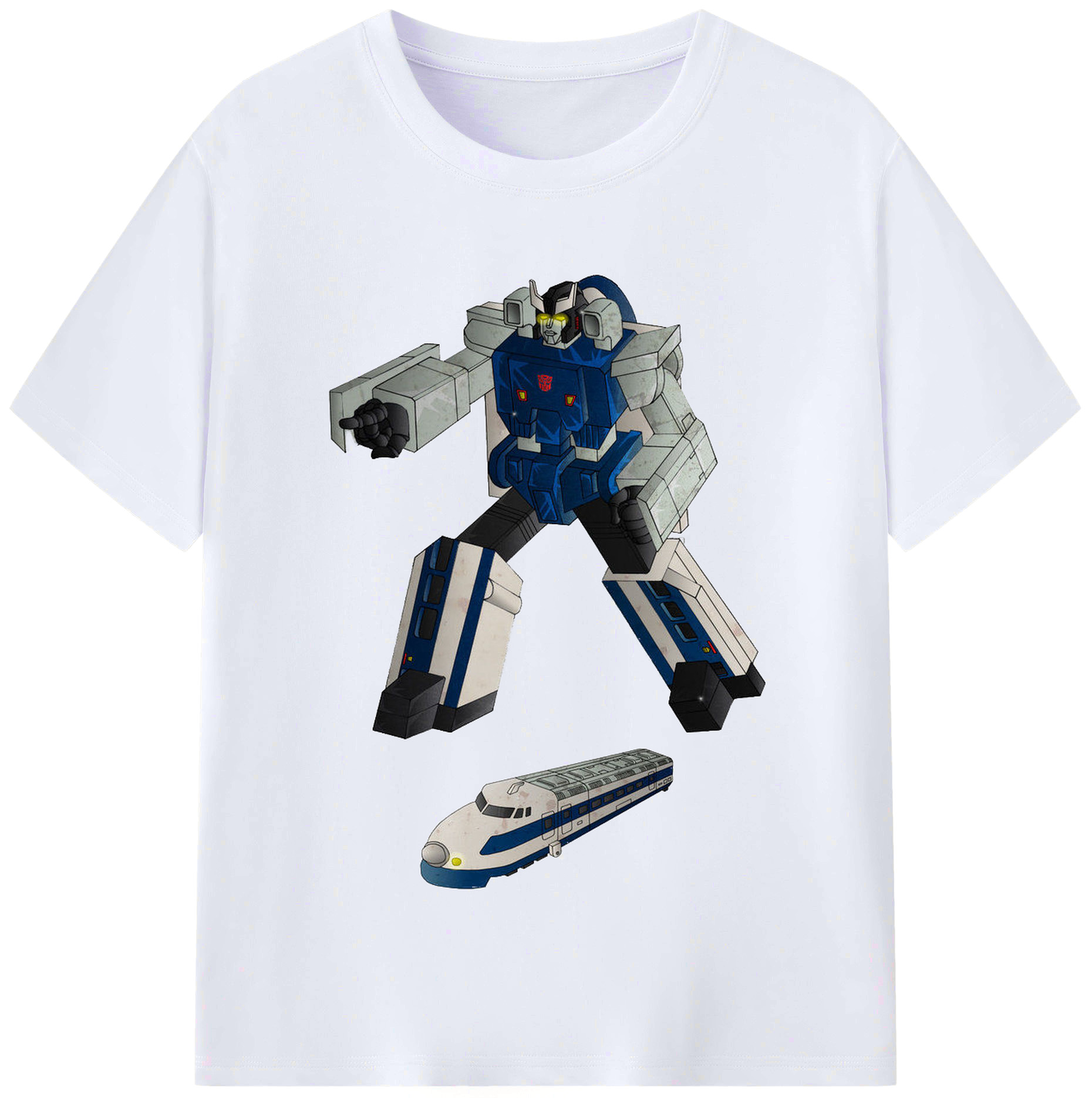 （画像用）  レディースカジュアルプリントTシャツ（綿100％）