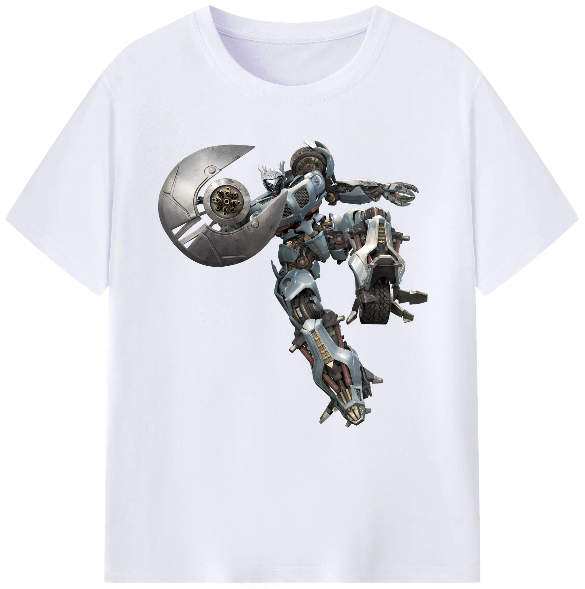 （画像用）  レディースカジュアルプリントTシャツ（綿100％）