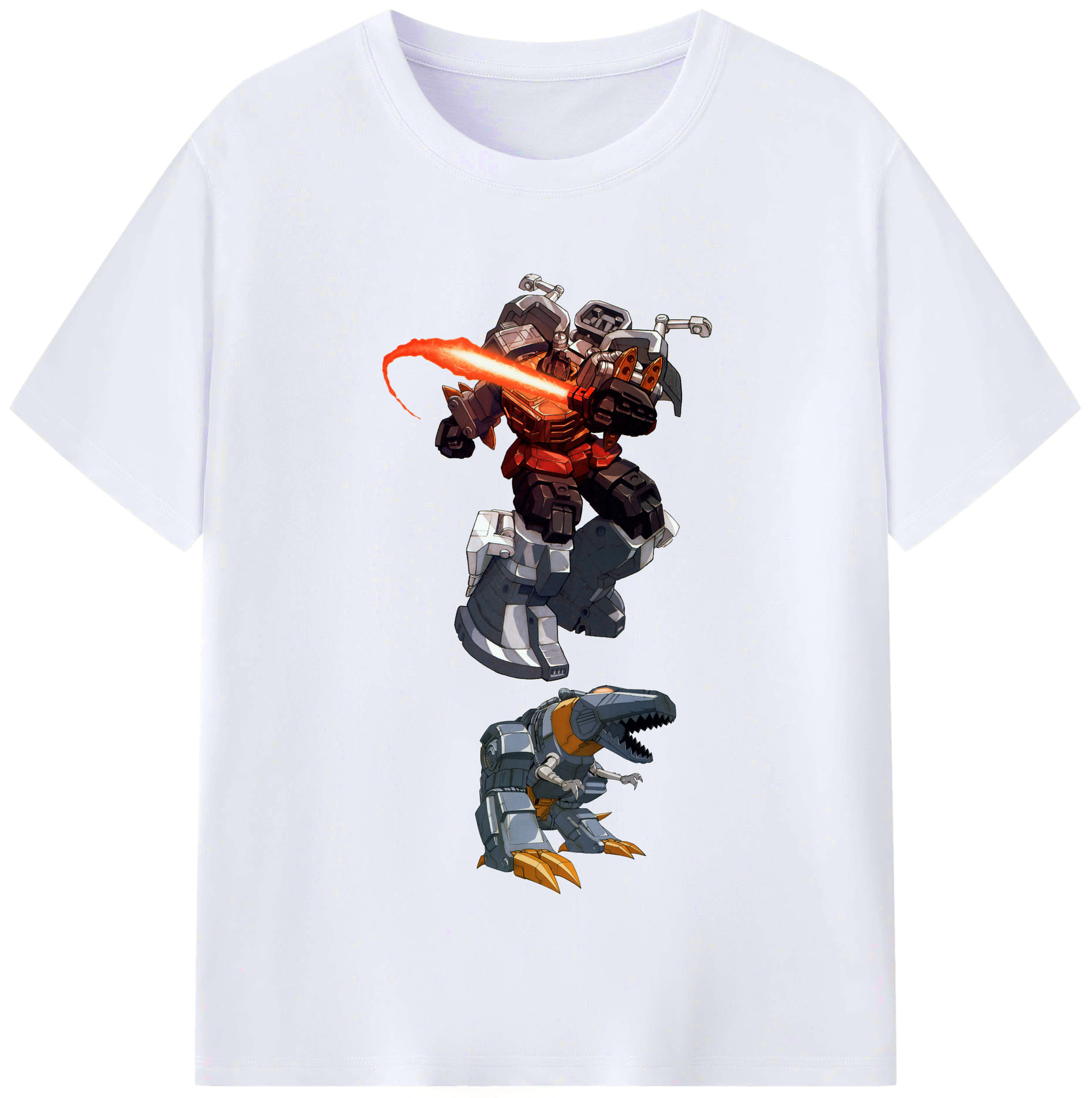 （画像用）  レディースカジュアルプリントTシャツ（綿100％）