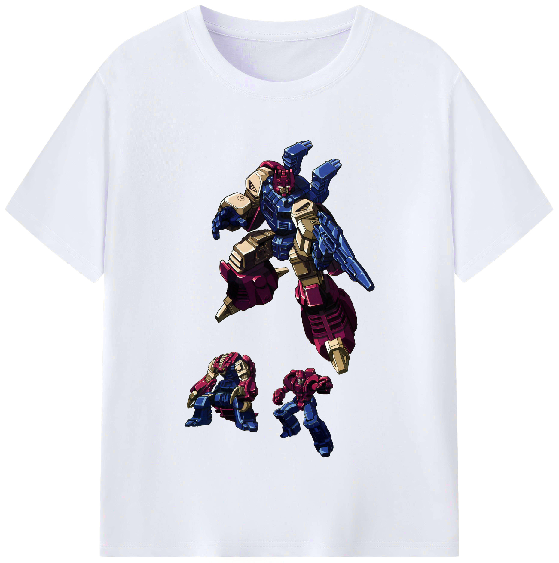 （画像用）  レディースカジュアルプリントTシャツ（綿100％）