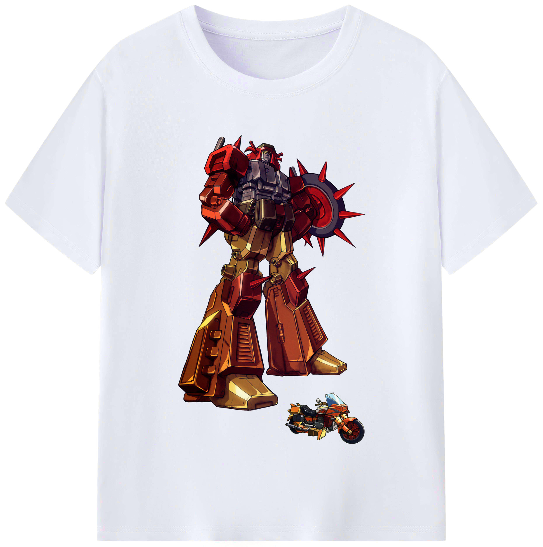 （画像用）  レディースカジュアルプリントTシャツ（綿100％）