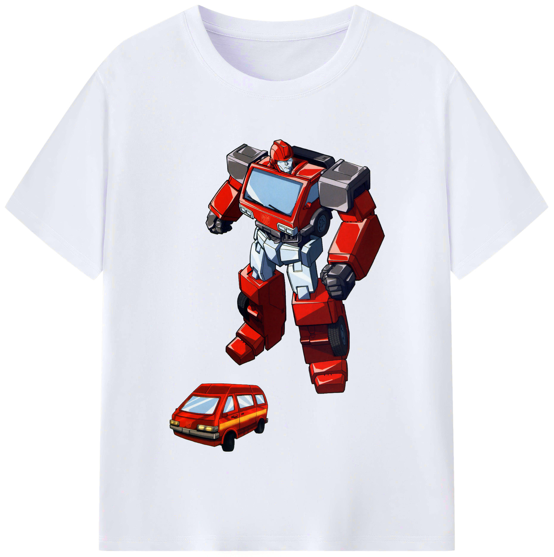 （画像用）  レディースカジュアルプリントTシャツ（綿100％）