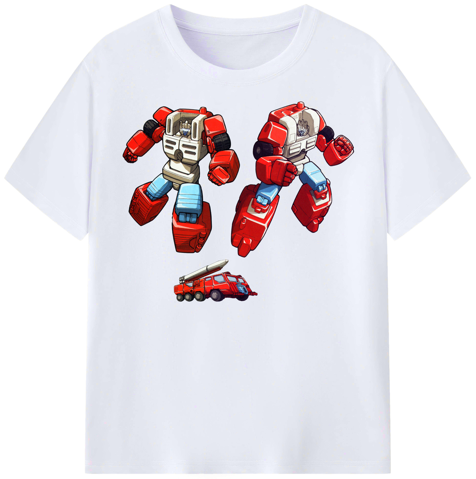 （画像用）  レディースカジュアルプリントTシャツ（綿100％）