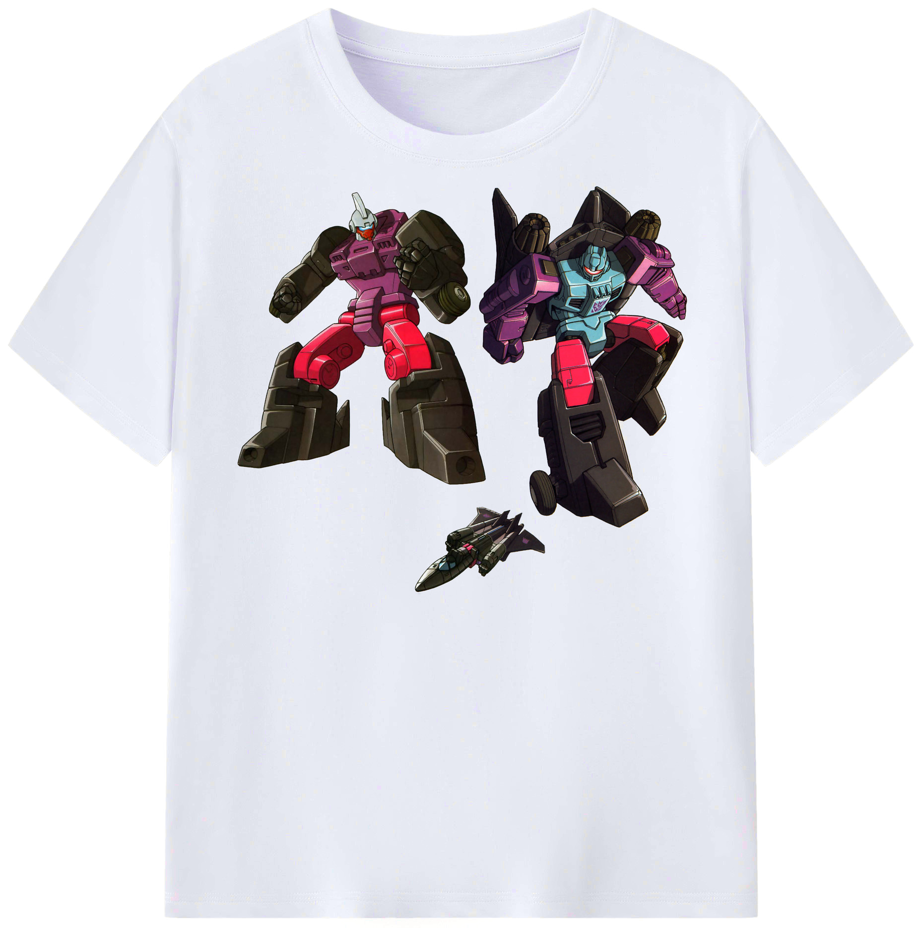 （画像用）  レディースカジュアルプリントTシャツ（綿100％）