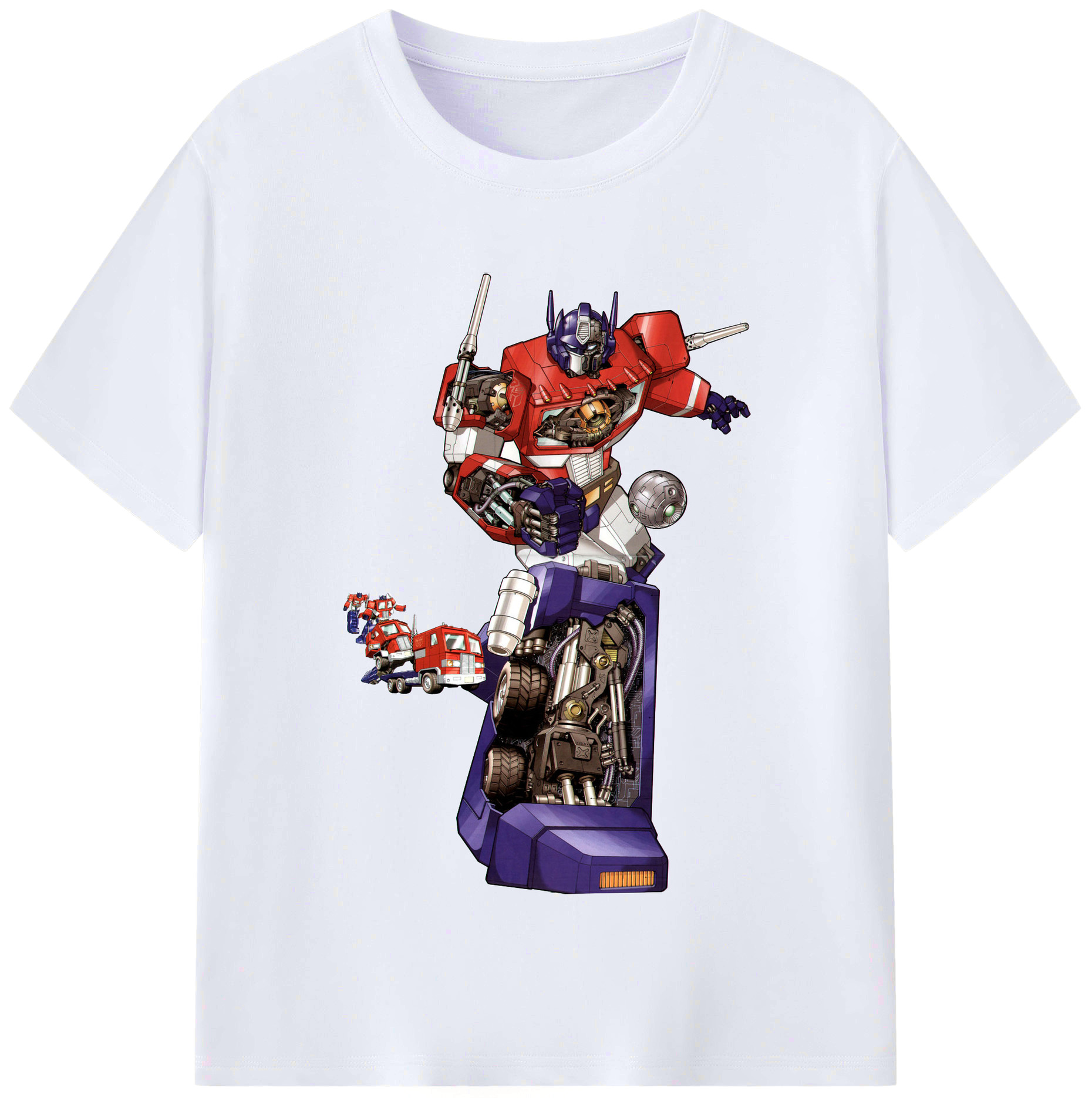 （画像用）  レディースカジュアルプリントTシャツ（綿100％）