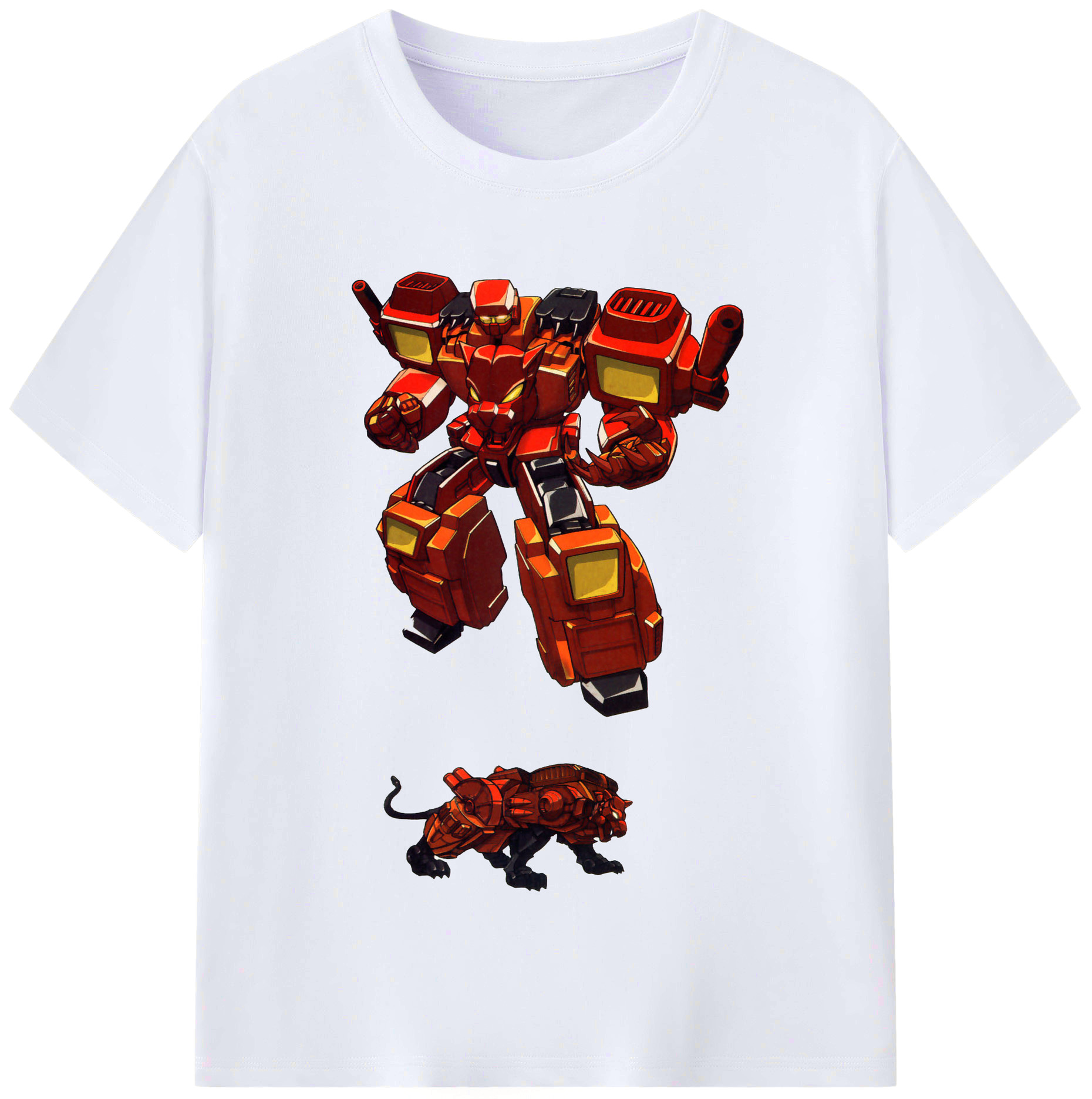 （画像用）  レディースカジュアルプリントTシャツ（綿100％）