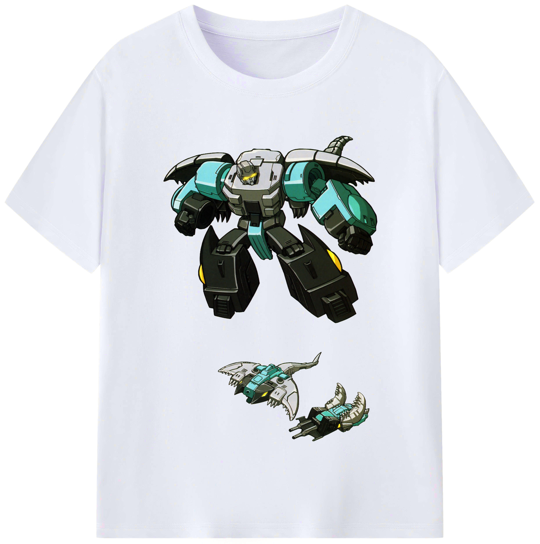 （画像用）  レディースカジュアルプリントTシャツ（綿100％）