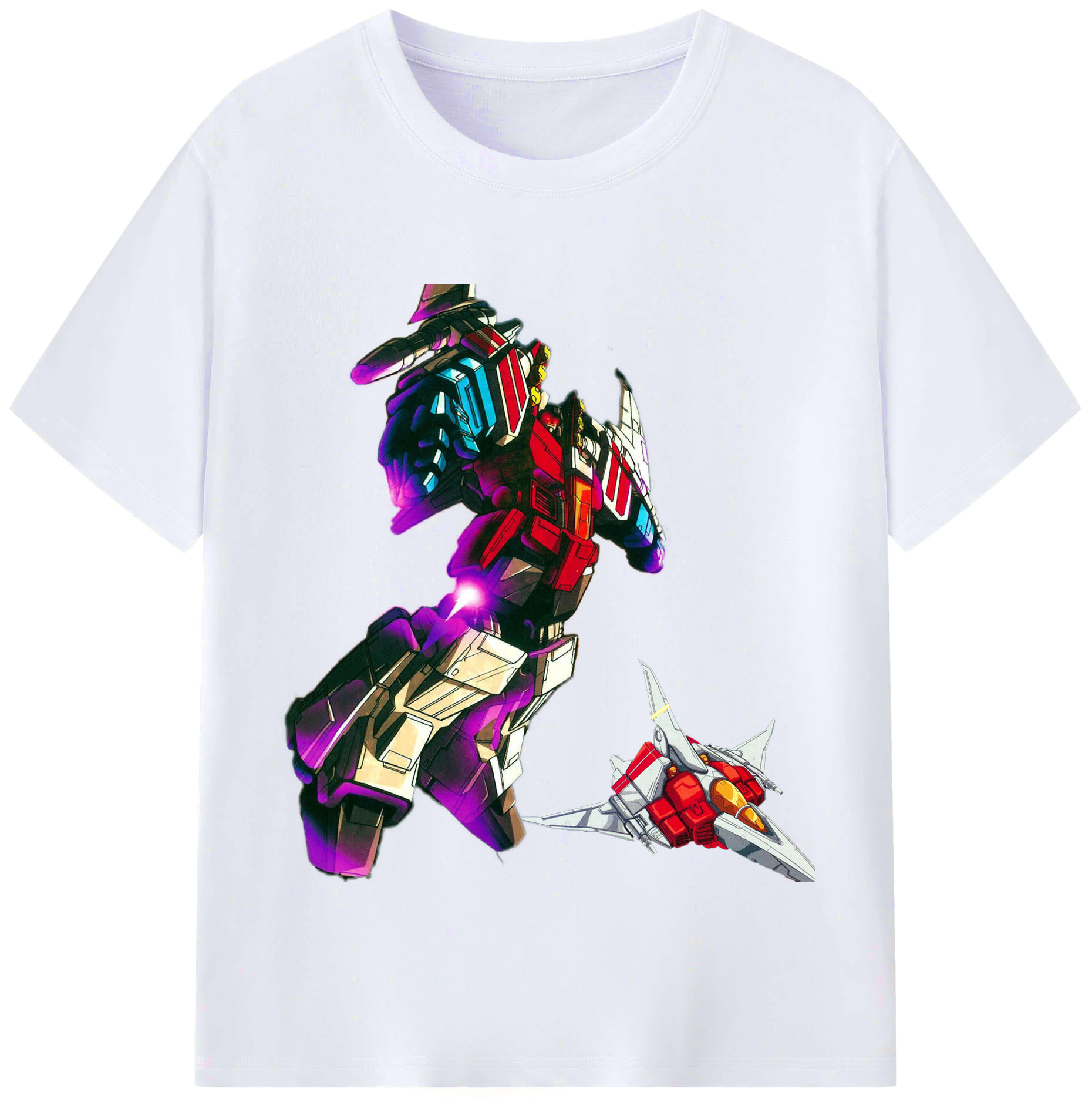 （画像用）  レディースカジュアルプリントTシャツ（綿100％）
