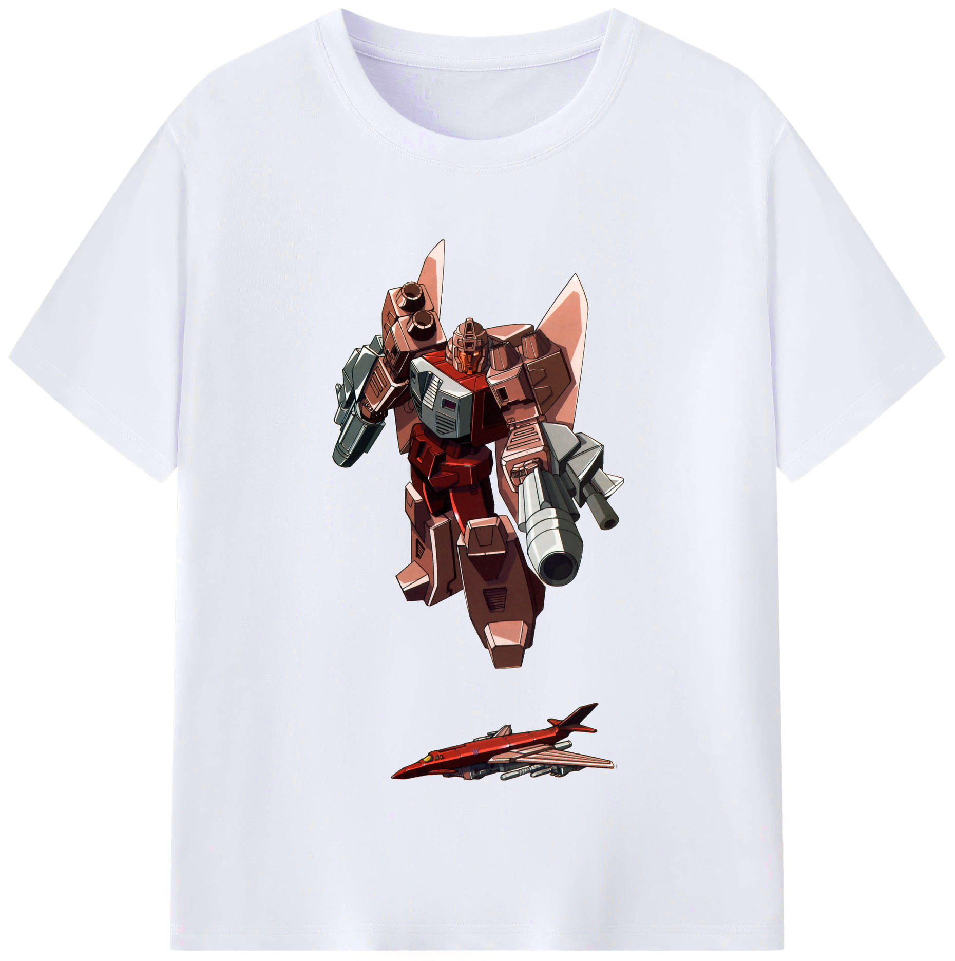 （画像用）  レディースカジュアルプリントTシャツ（綿100％）