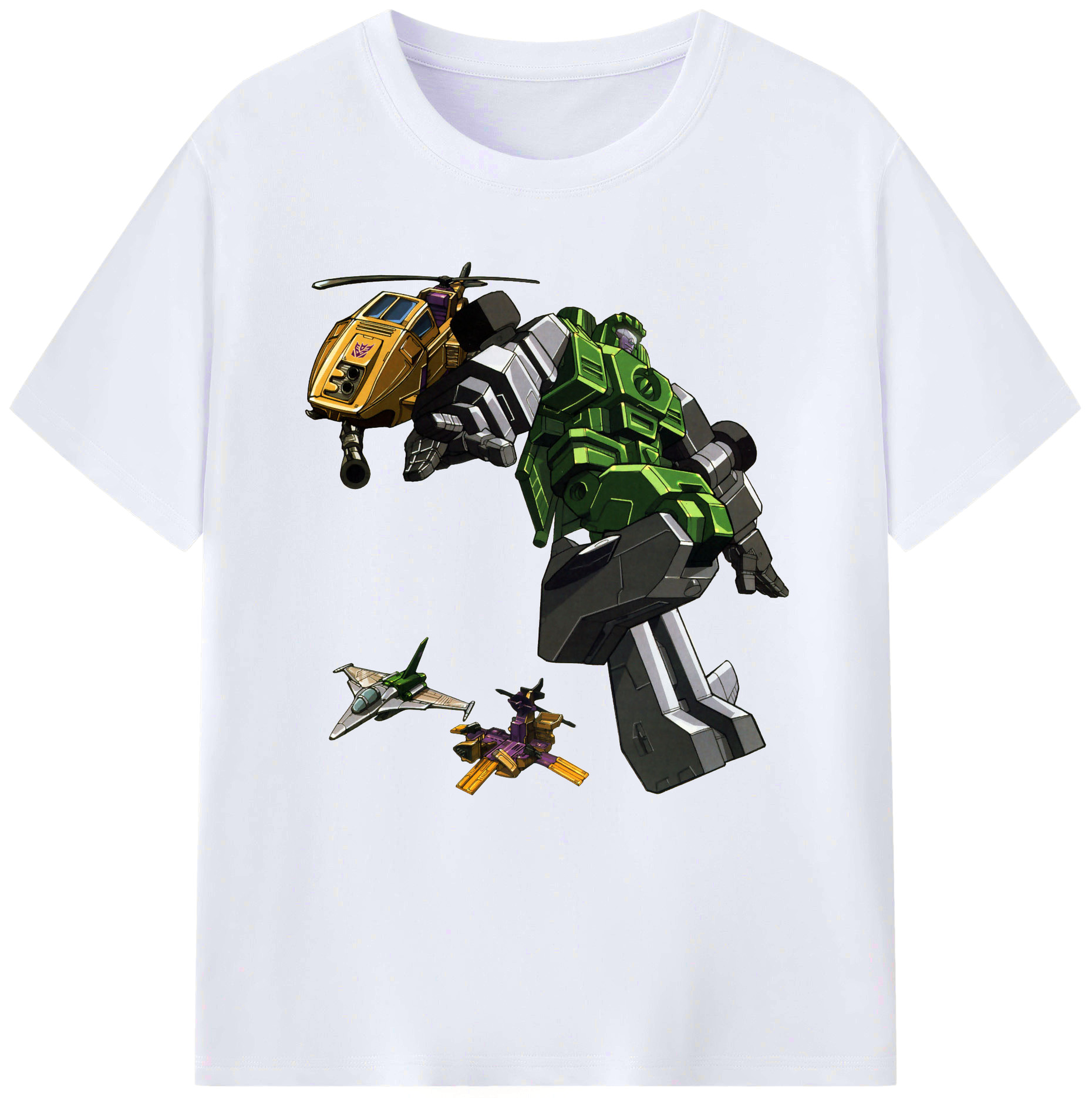 （画像用）  レディースカジュアルプリントTシャツ（綿100％）