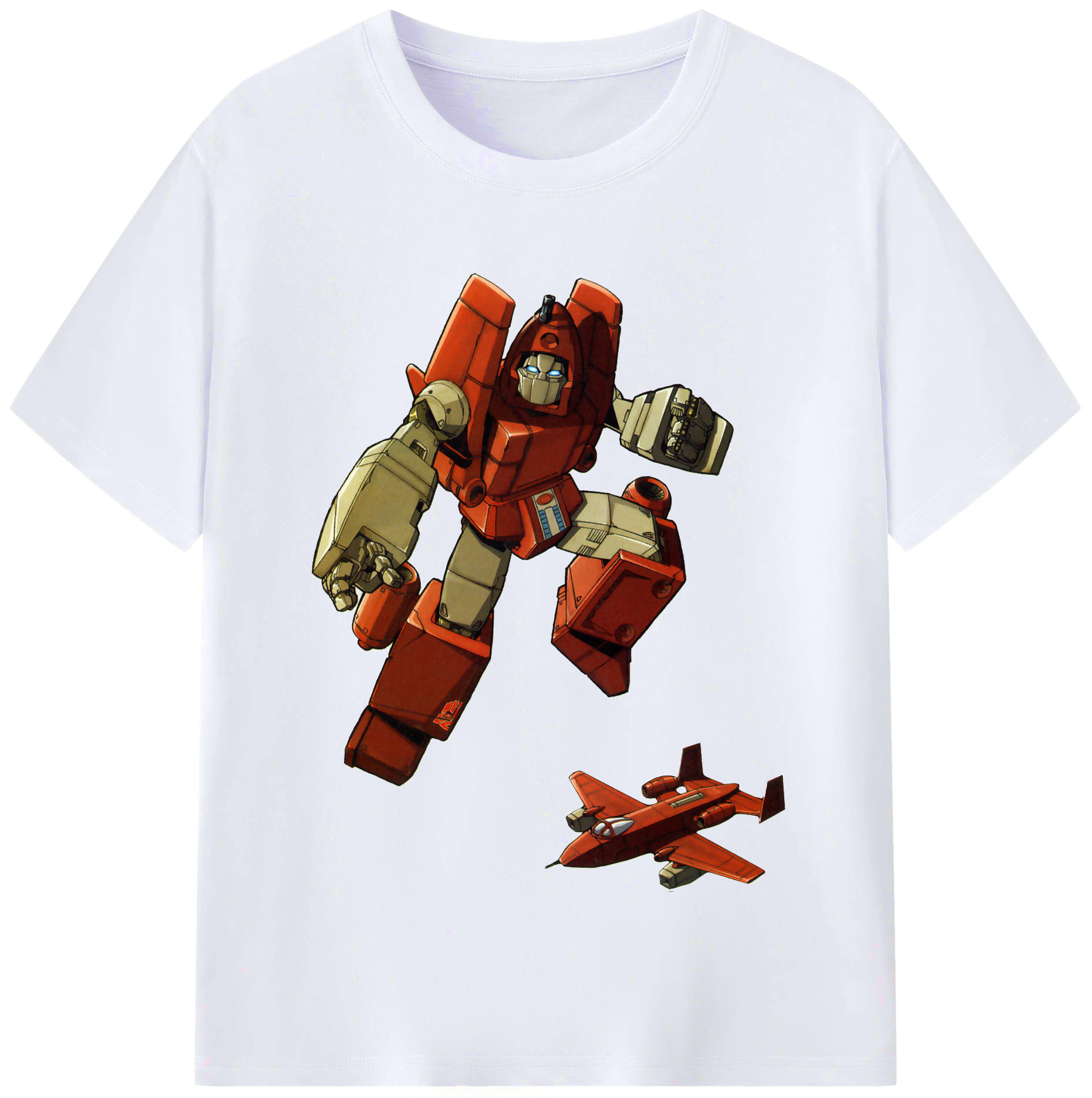 （画像用）  レディースカジュアルプリントTシャツ（綿100％）