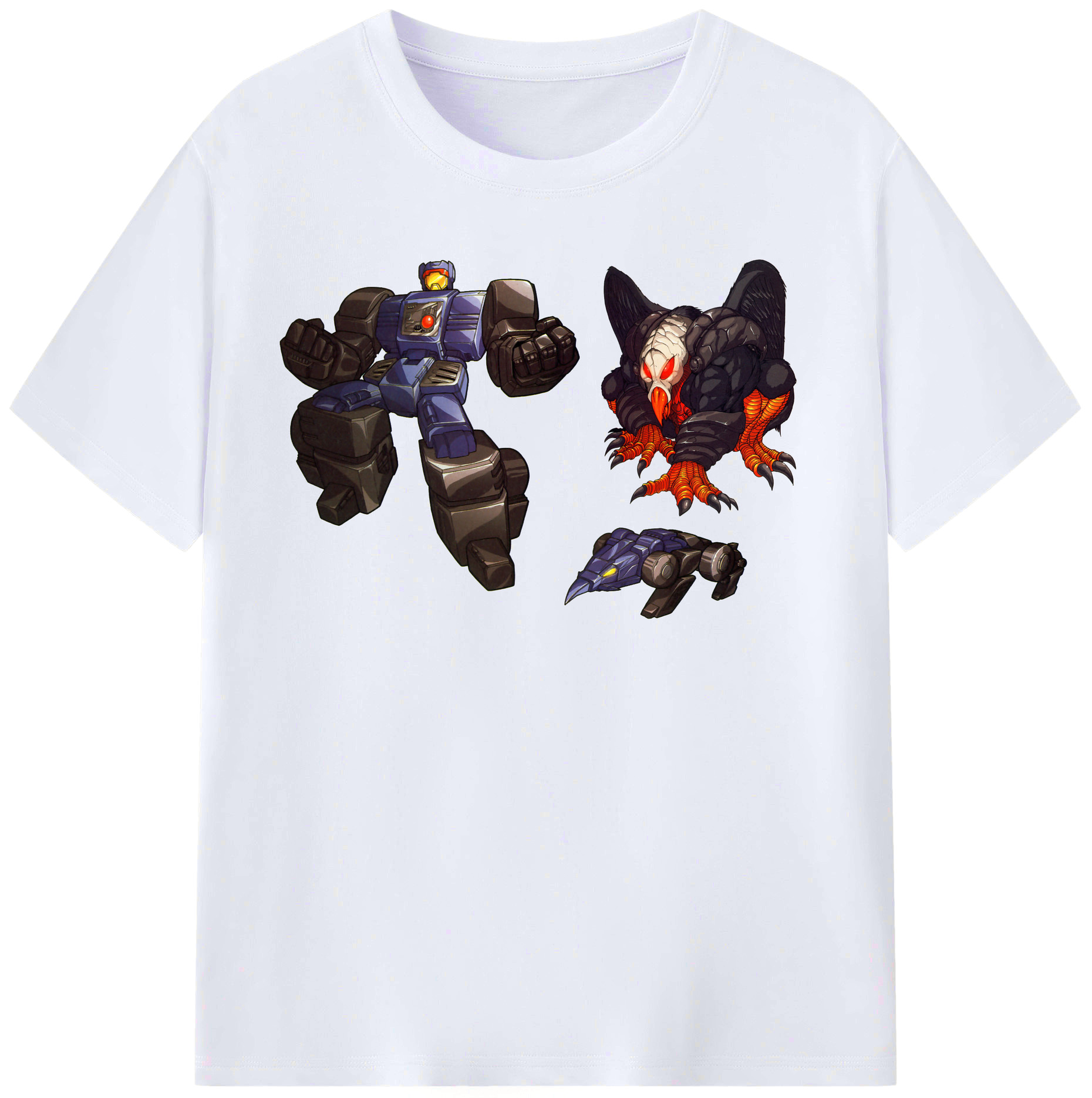 （画像用）  レディースカジュアルプリントTシャツ（綿100％）