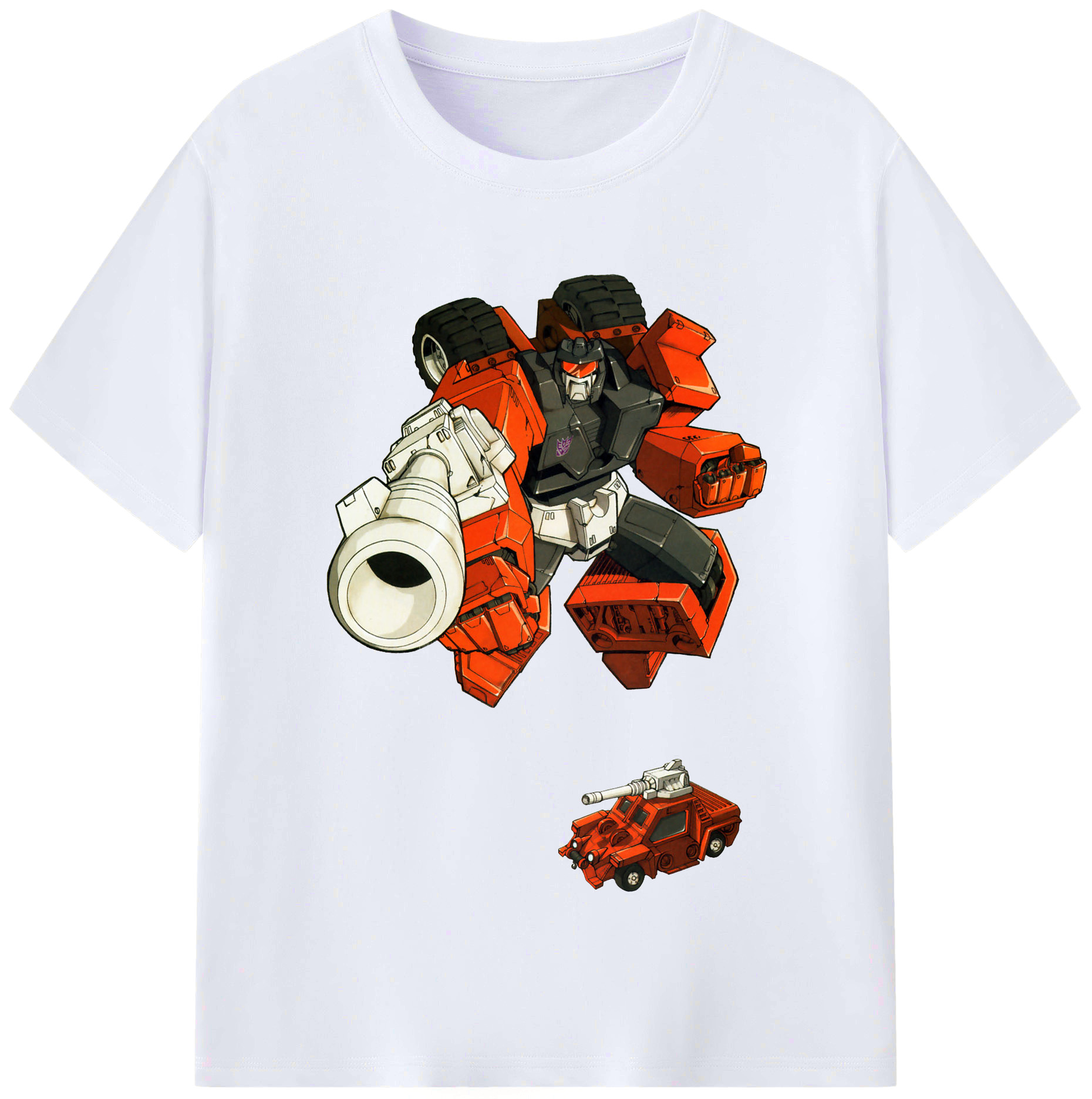 （画像用）  レディースカジュアルプリントTシャツ（綿100％）