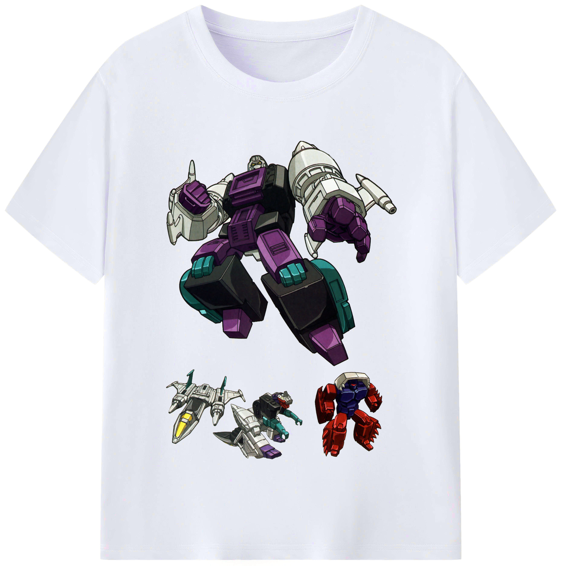 （画像用）  レディースカジュアルプリントTシャツ（綿100％）
